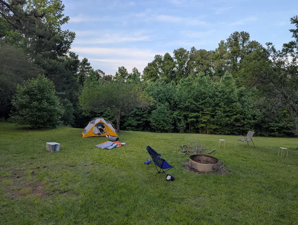 Camp peace near Atlanta Airport