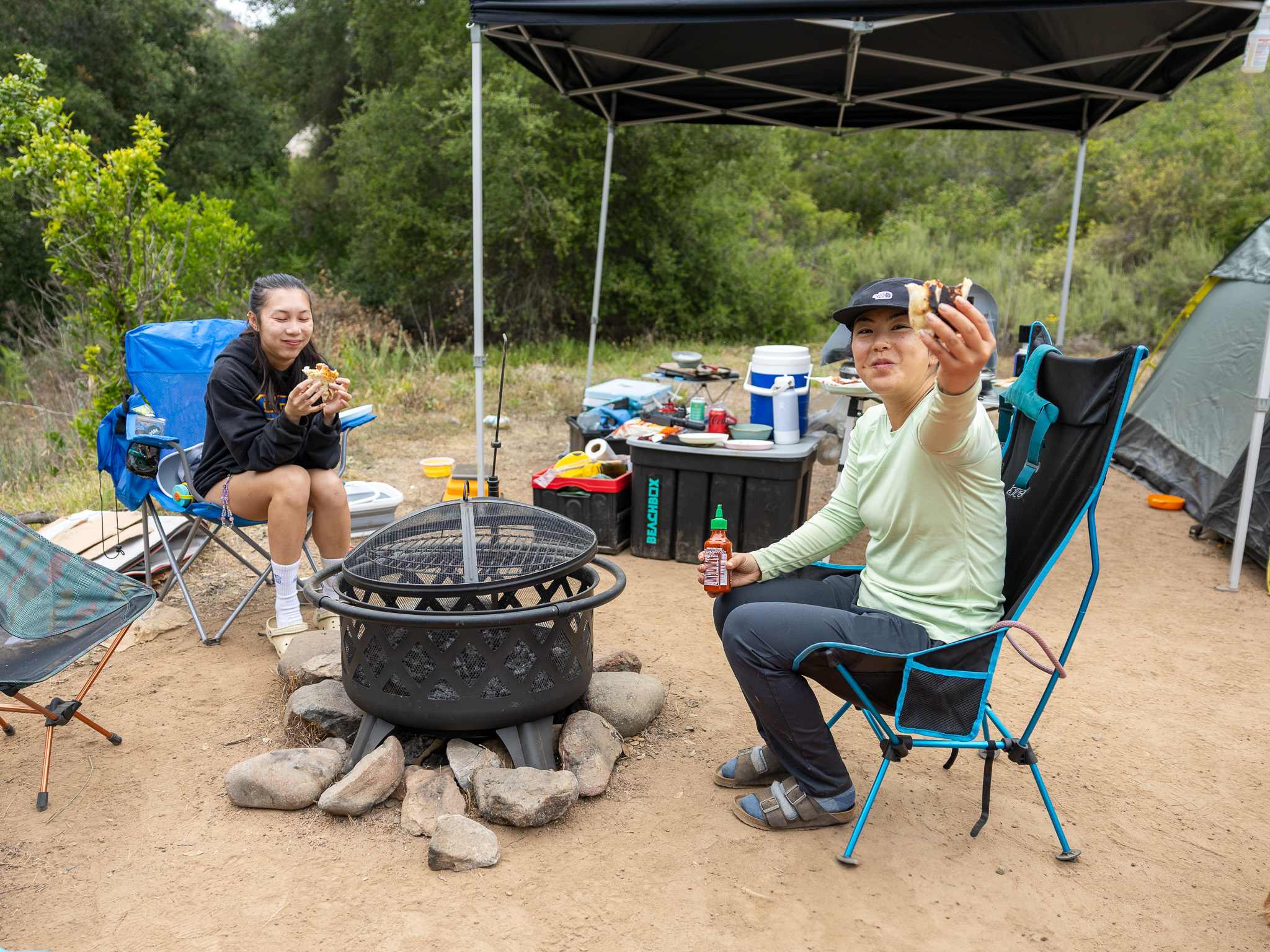 breakfast at Site 2