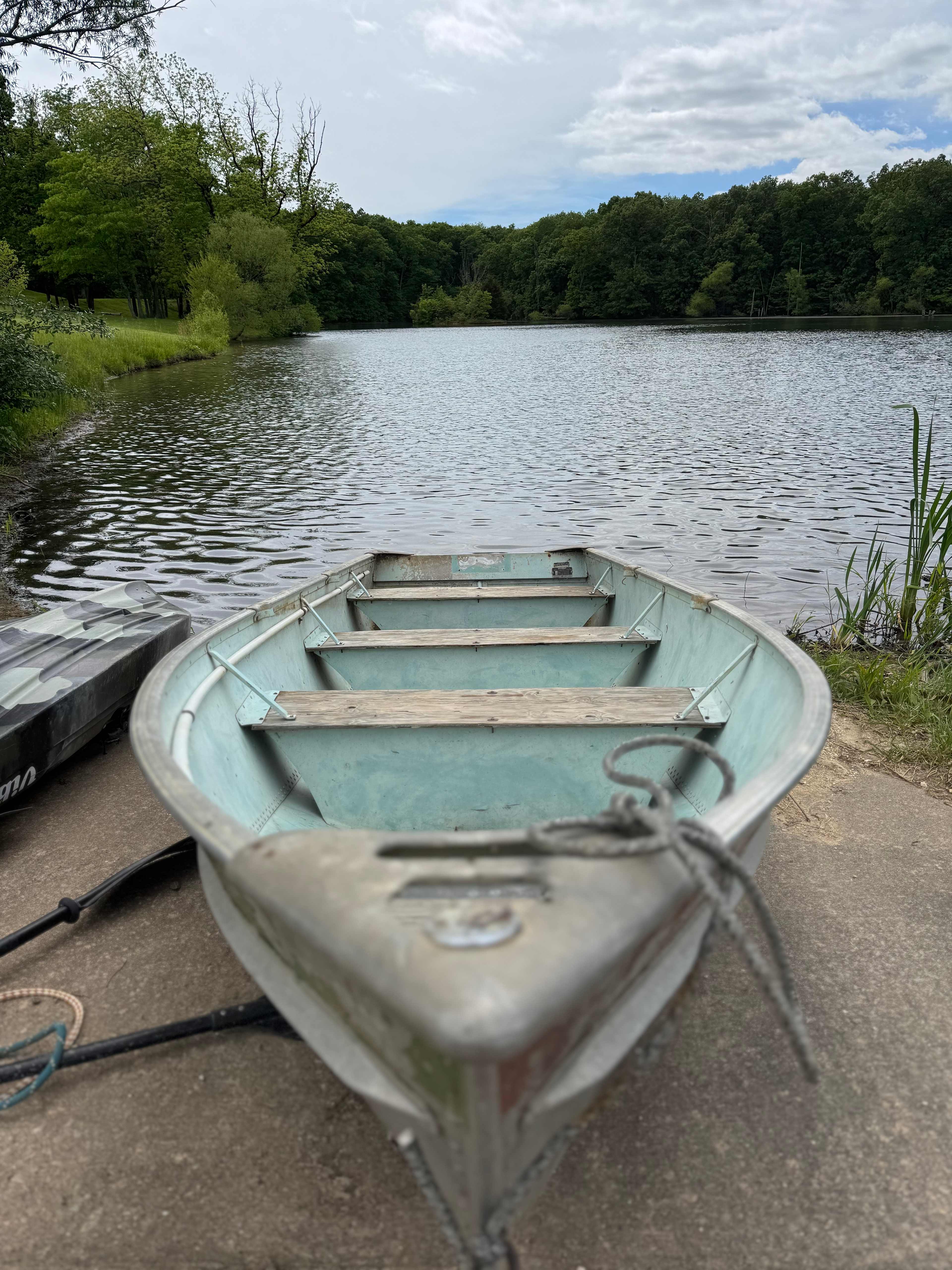 Boat by Lake