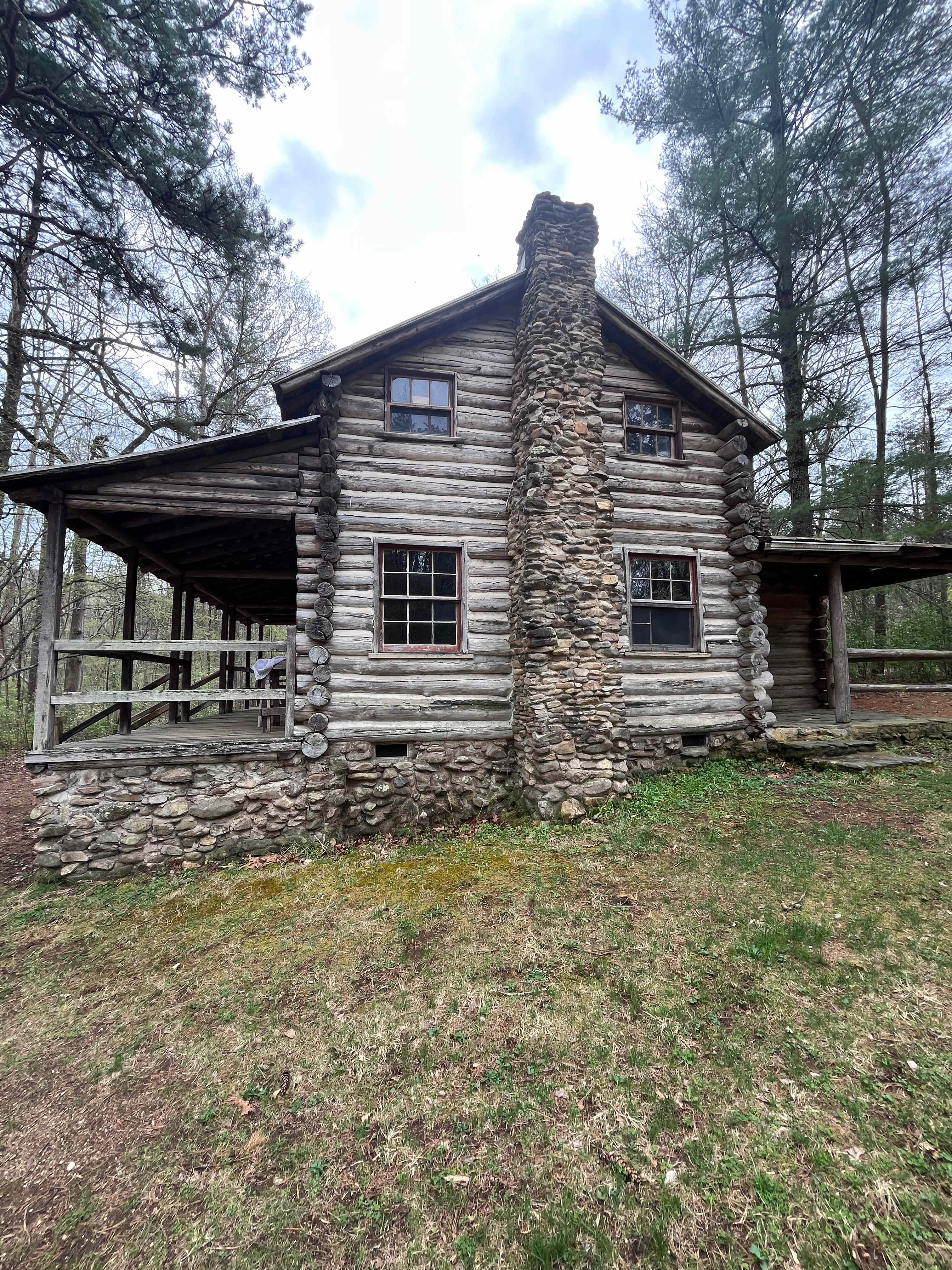 Side of the cabin