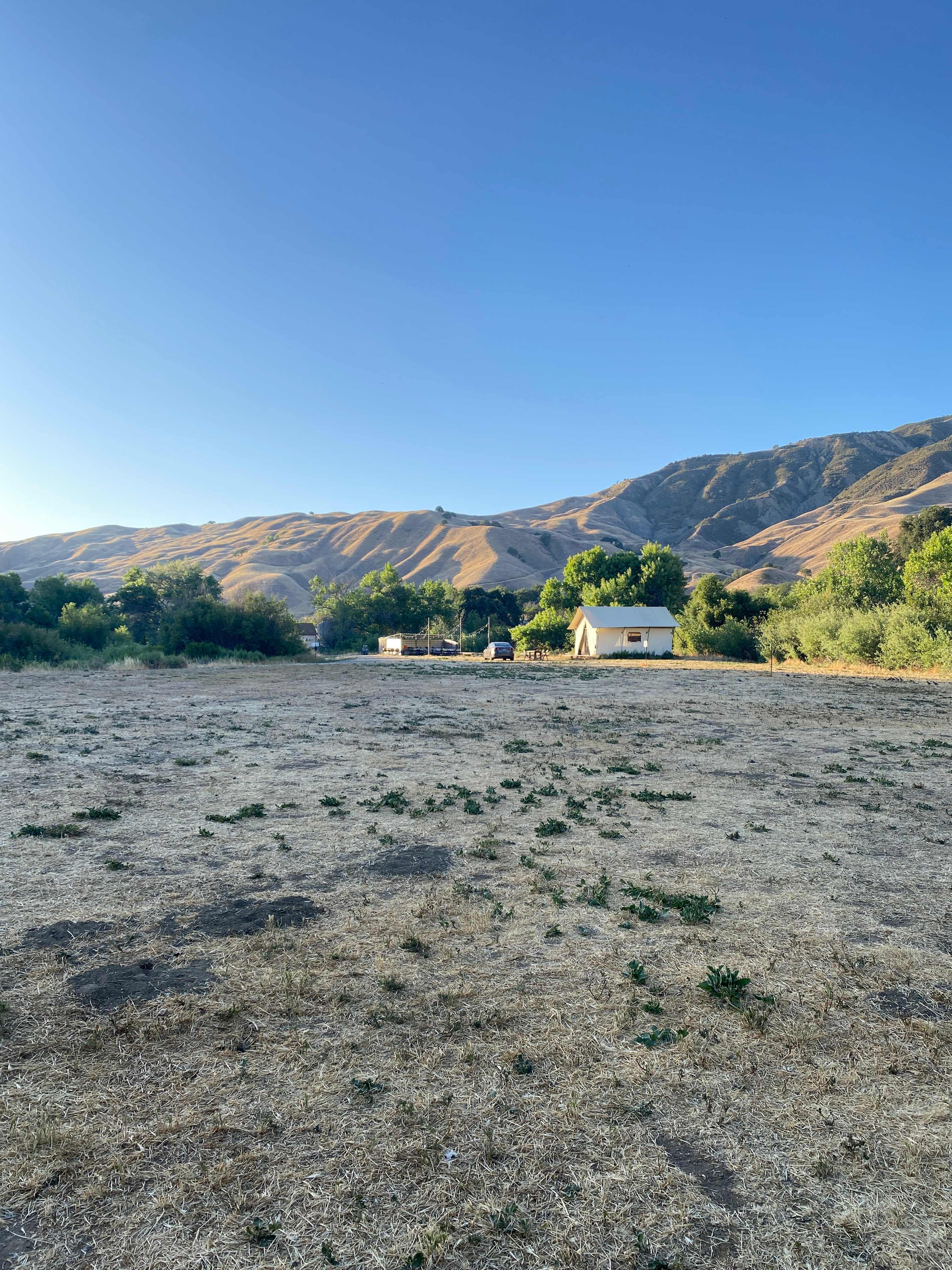 Camp near Pinnacles National Park