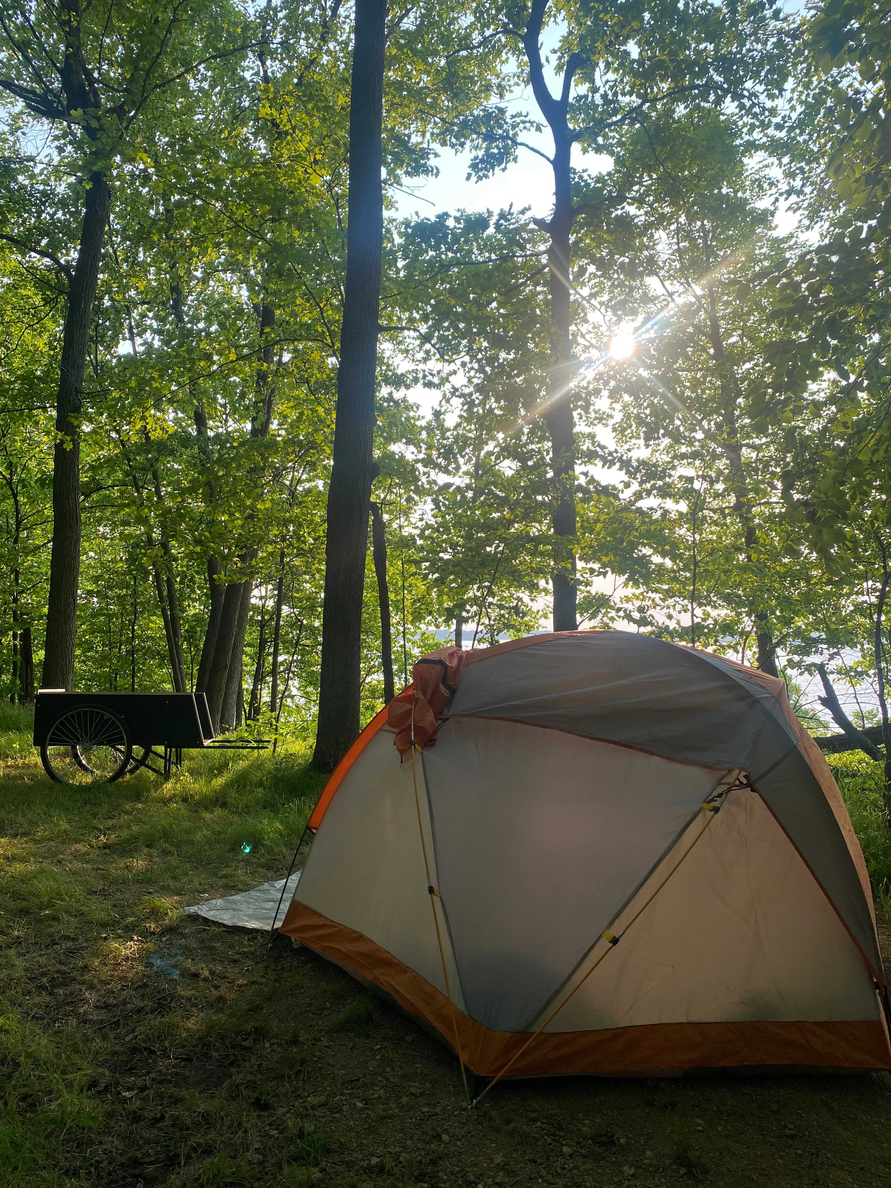  Tent view 