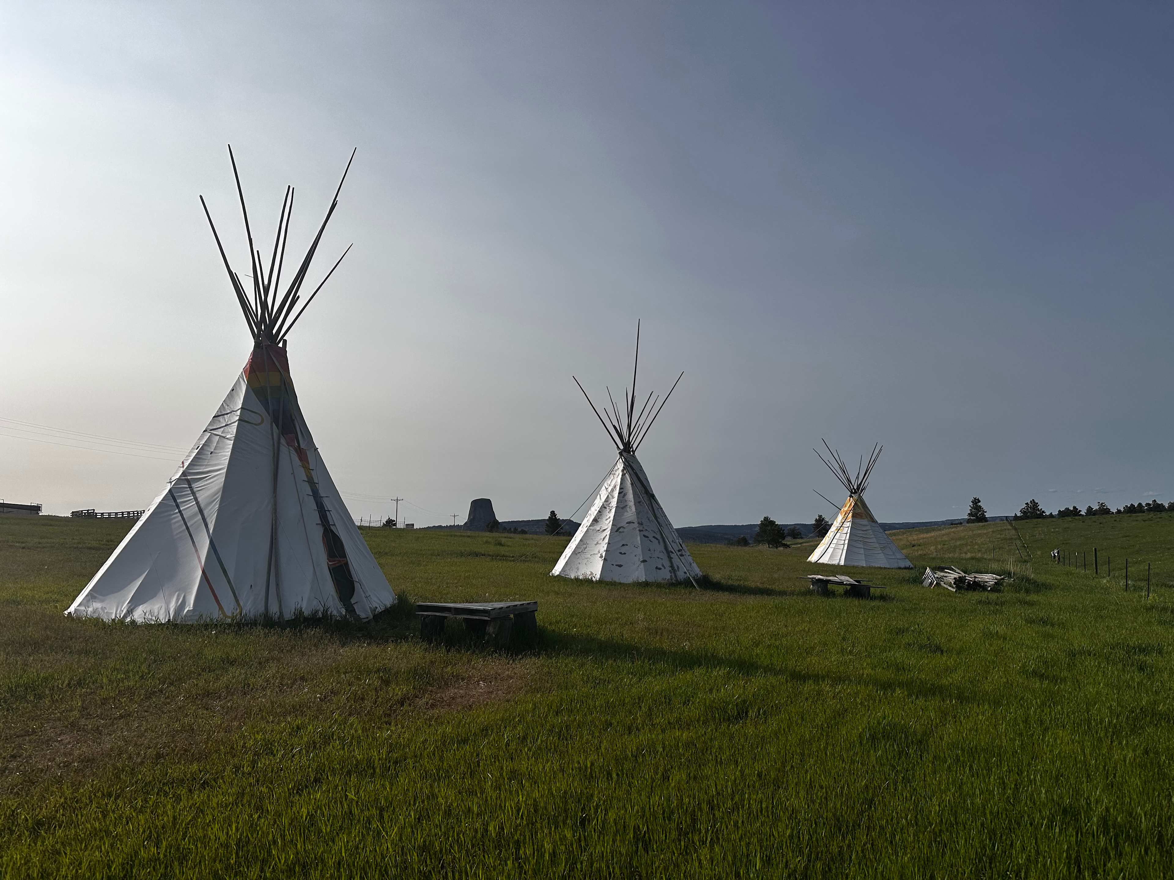 Devils Tower Tipi Camping