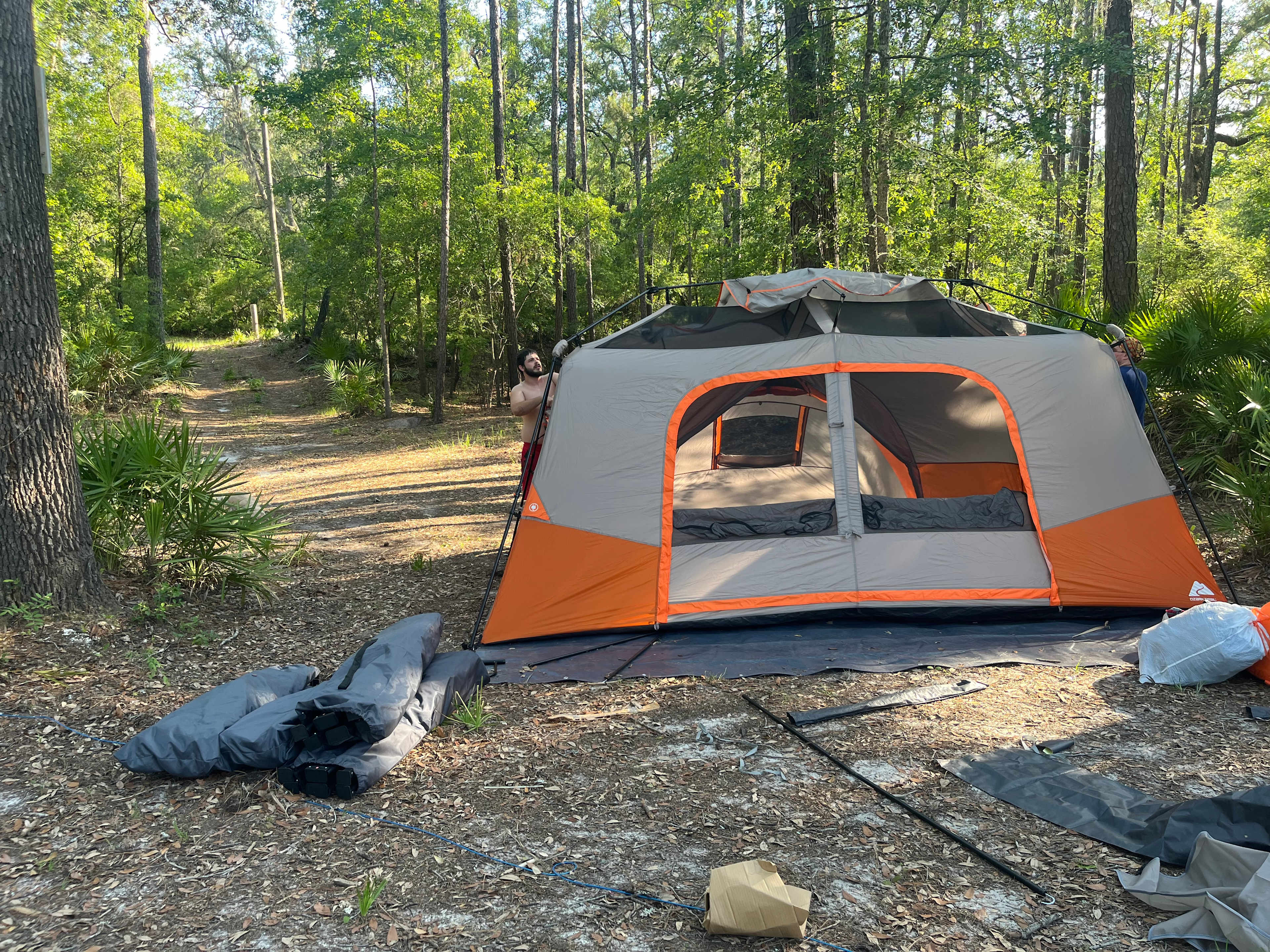 Off Grid River Camping