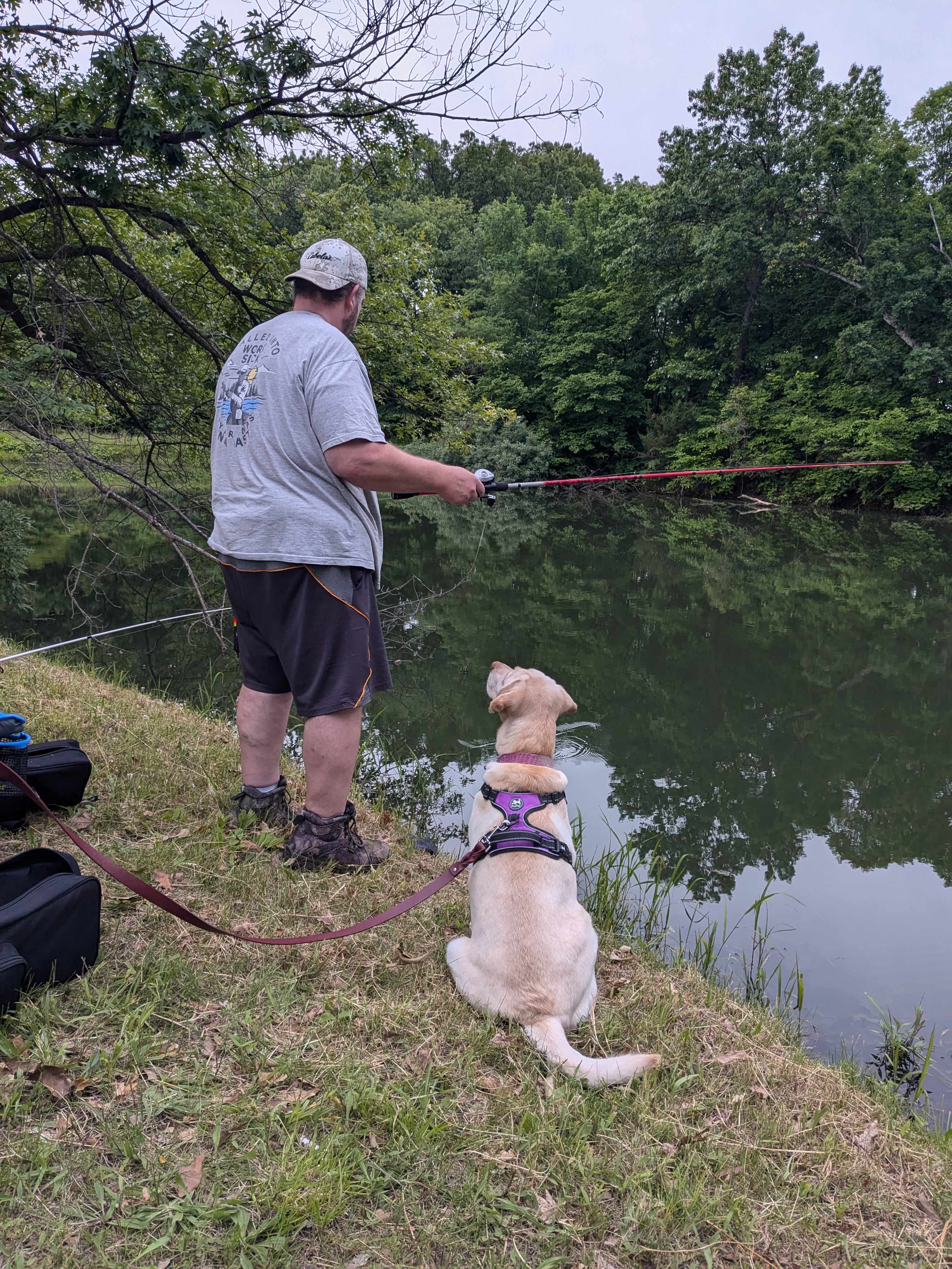 Fishing with Georgia