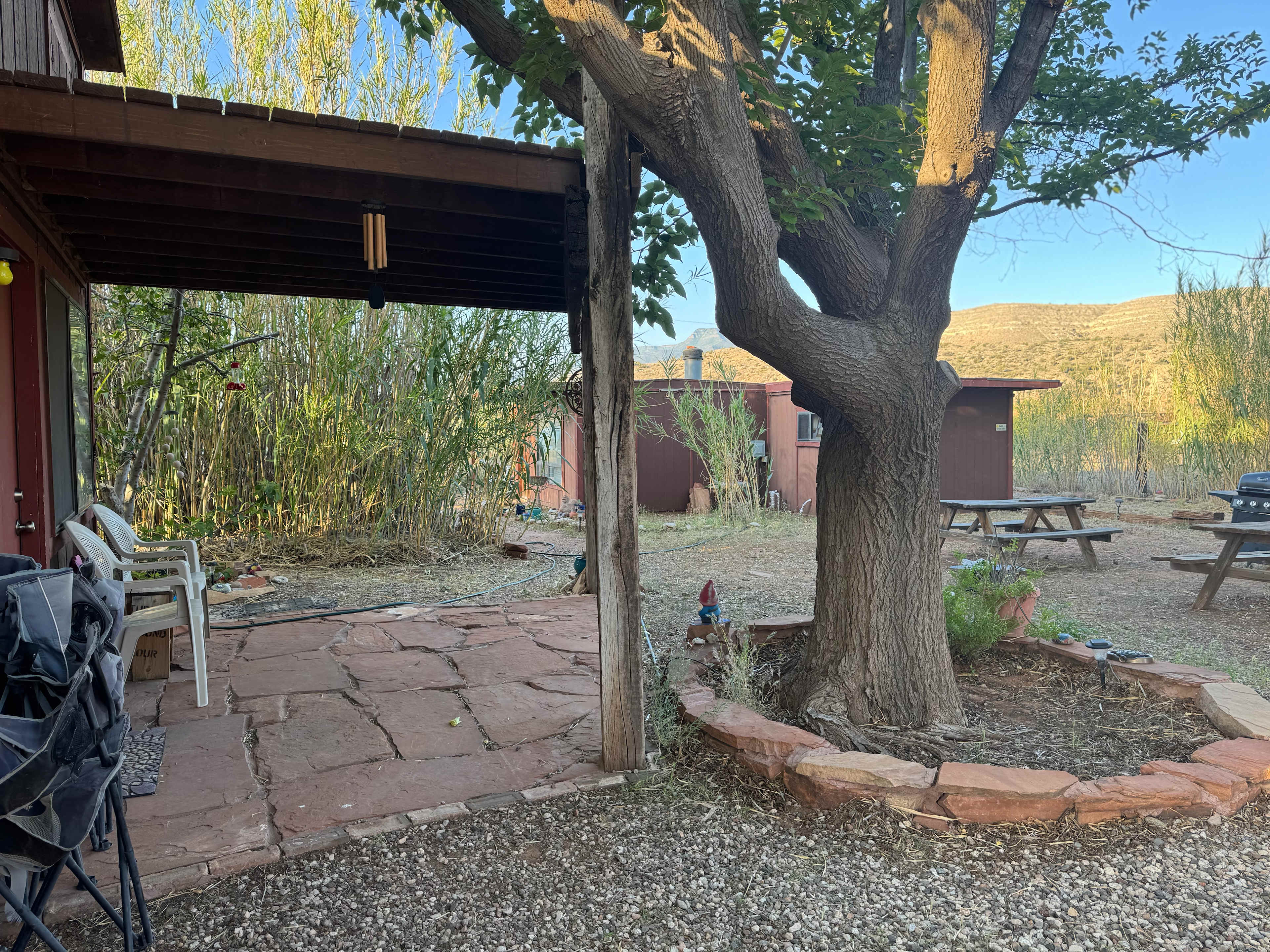 Outside Hang Area at Crystal Loft 