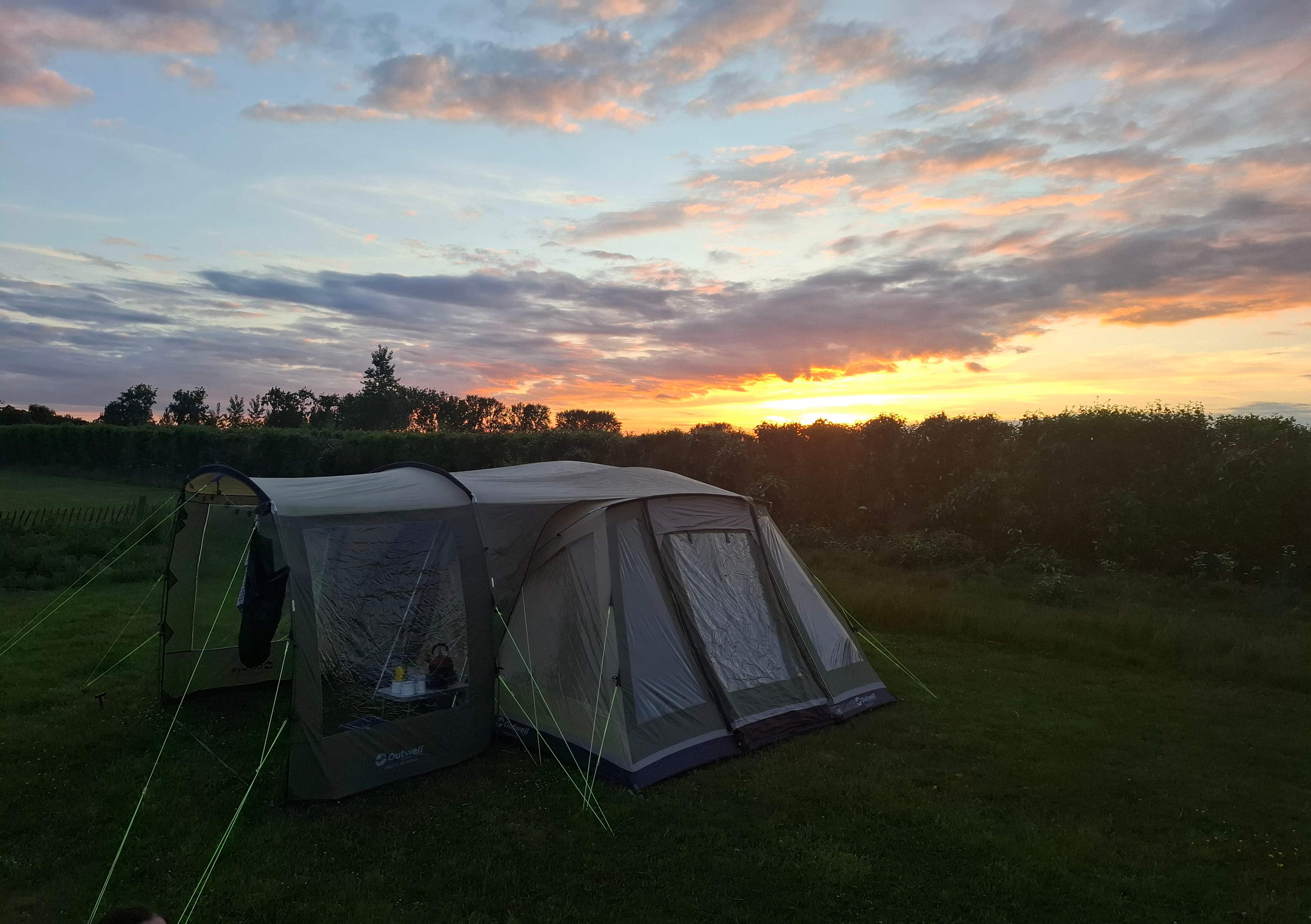 Plum Camping at White House Farm