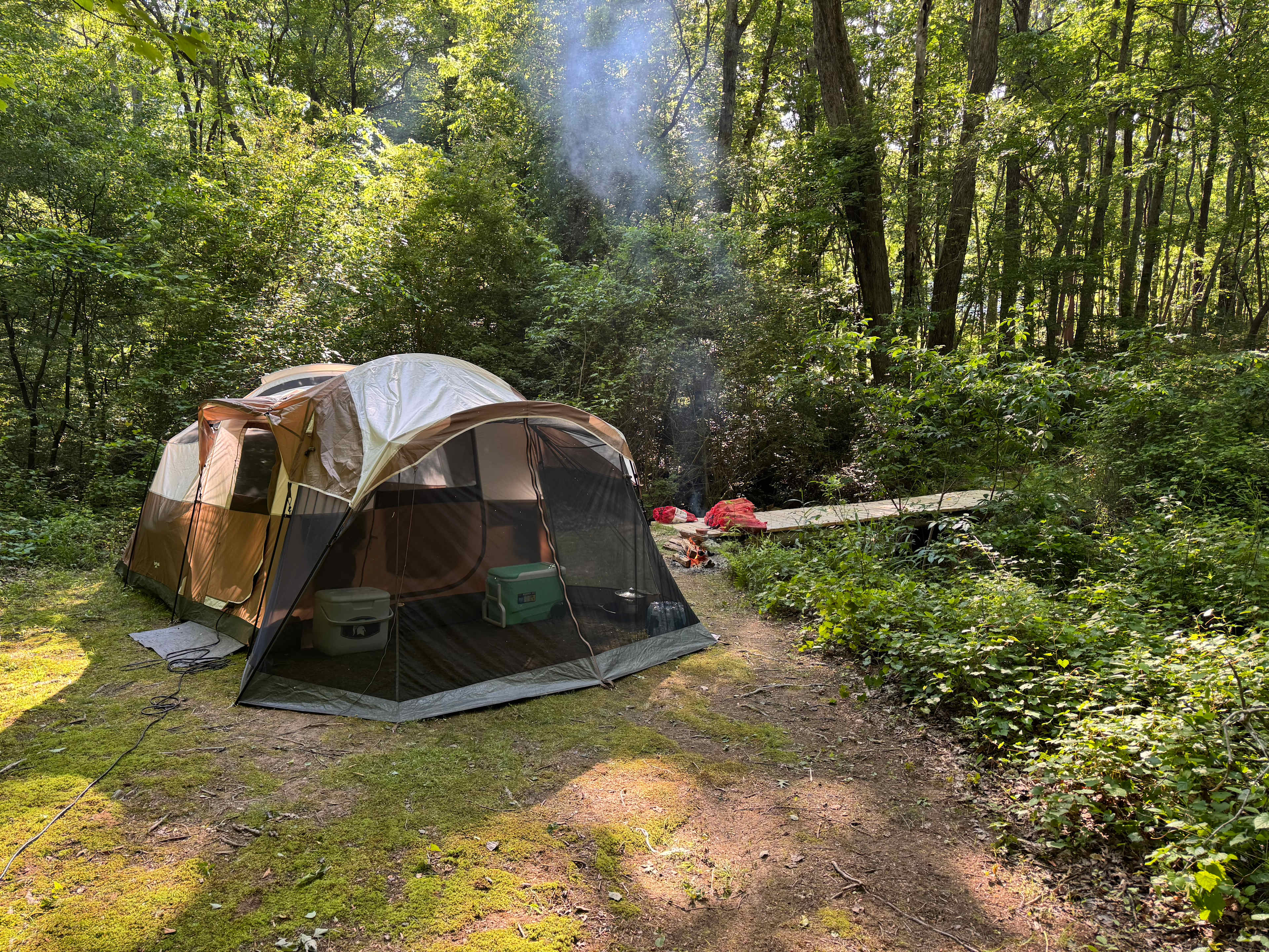 Moon Camping