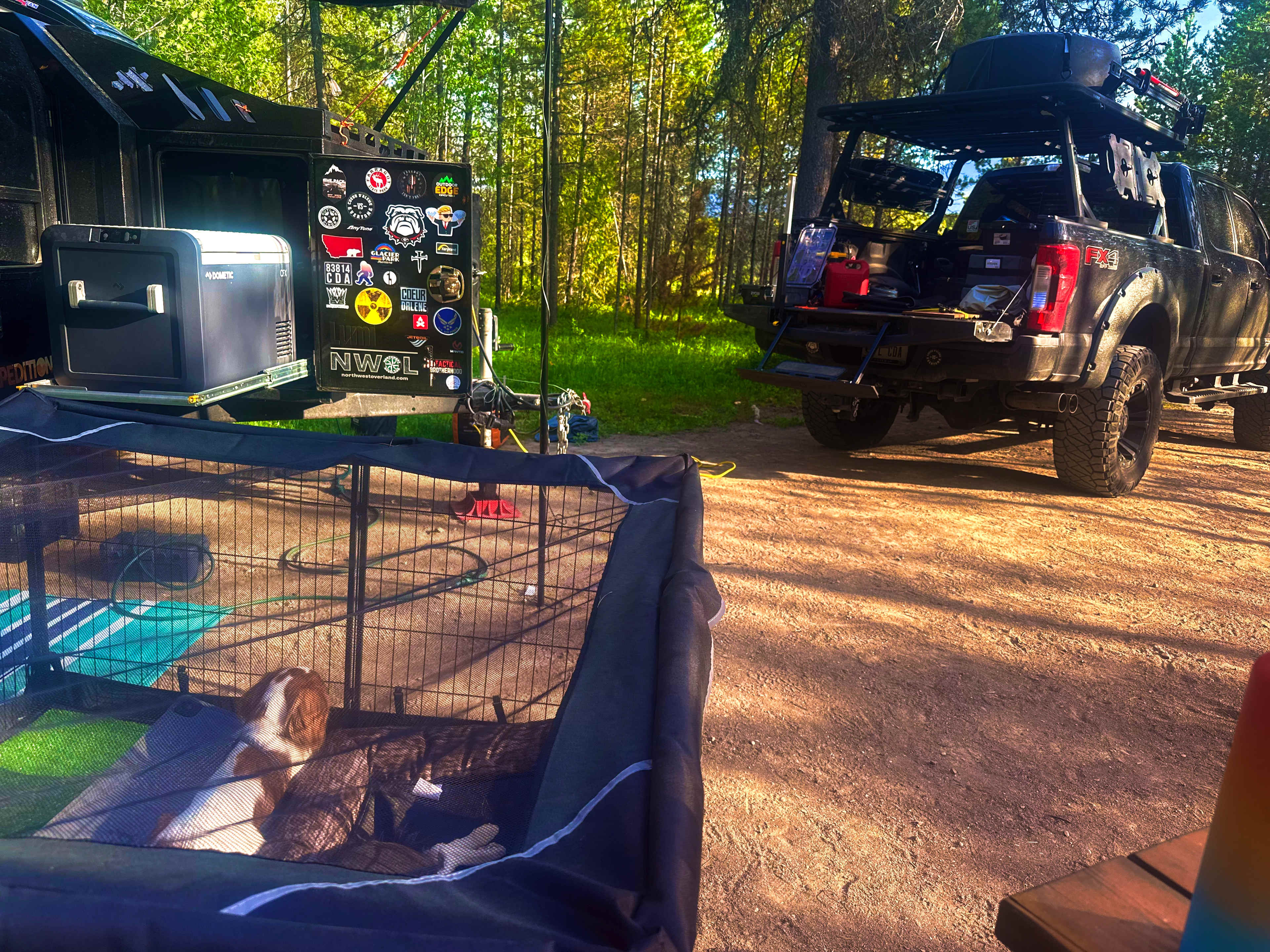 ❤️ Glacier Park HipCamp 🏕️