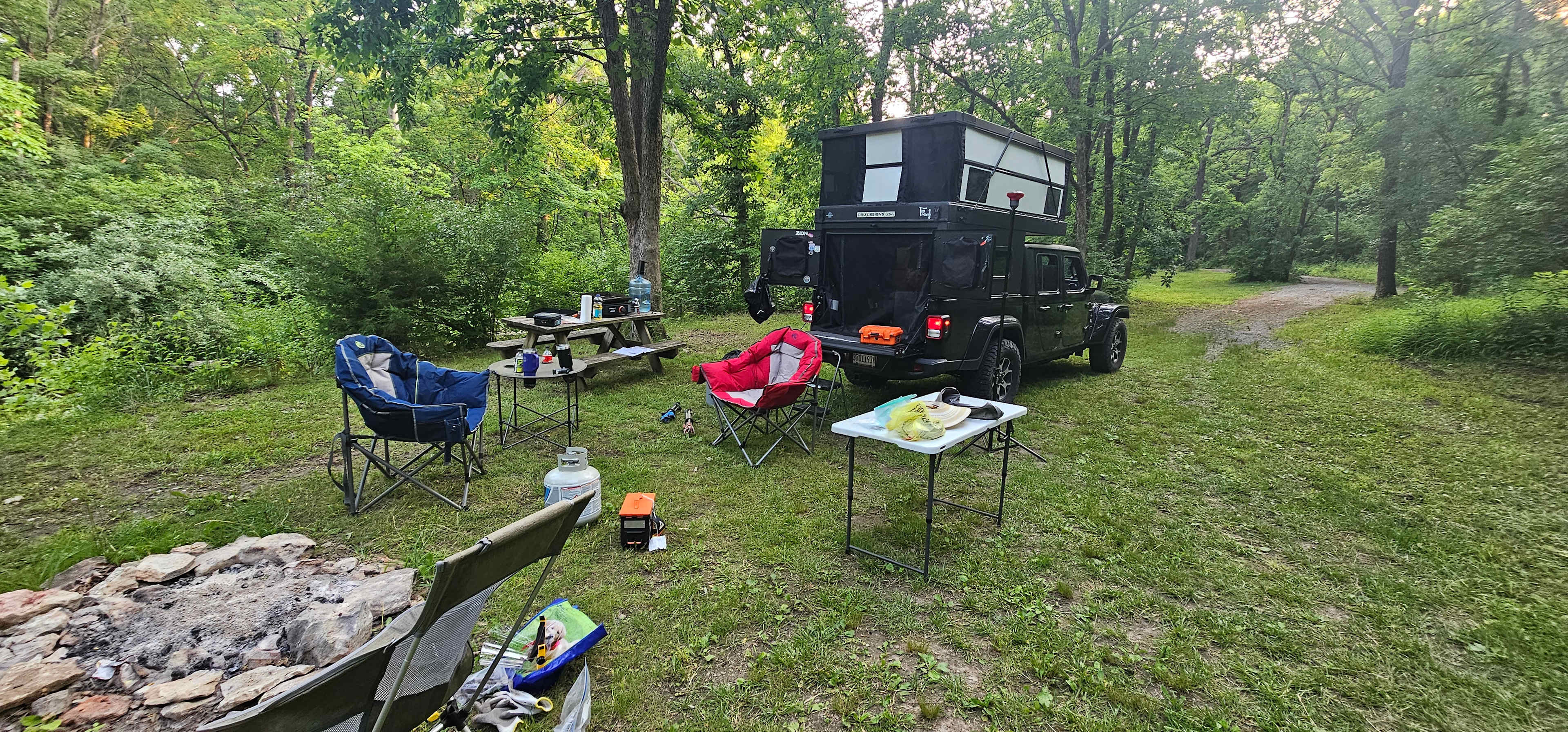 Railroad creek camp ground