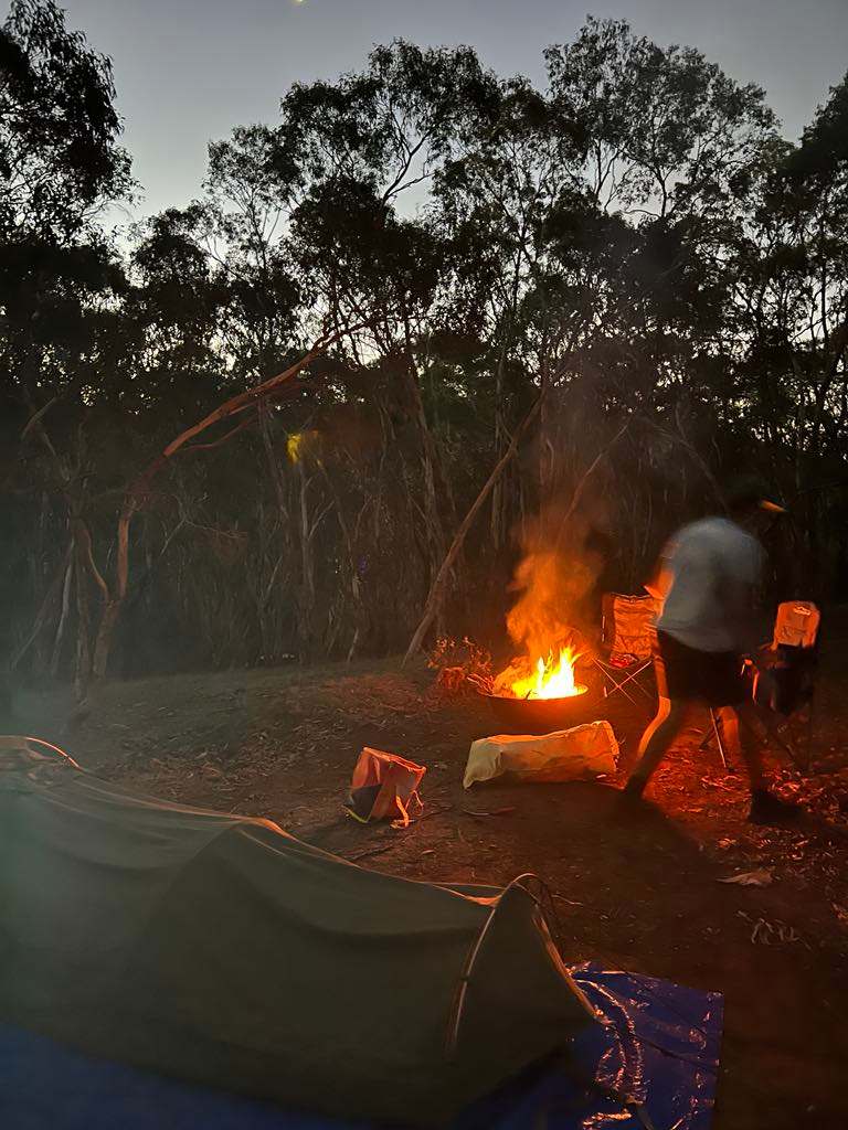 beautiful camp site