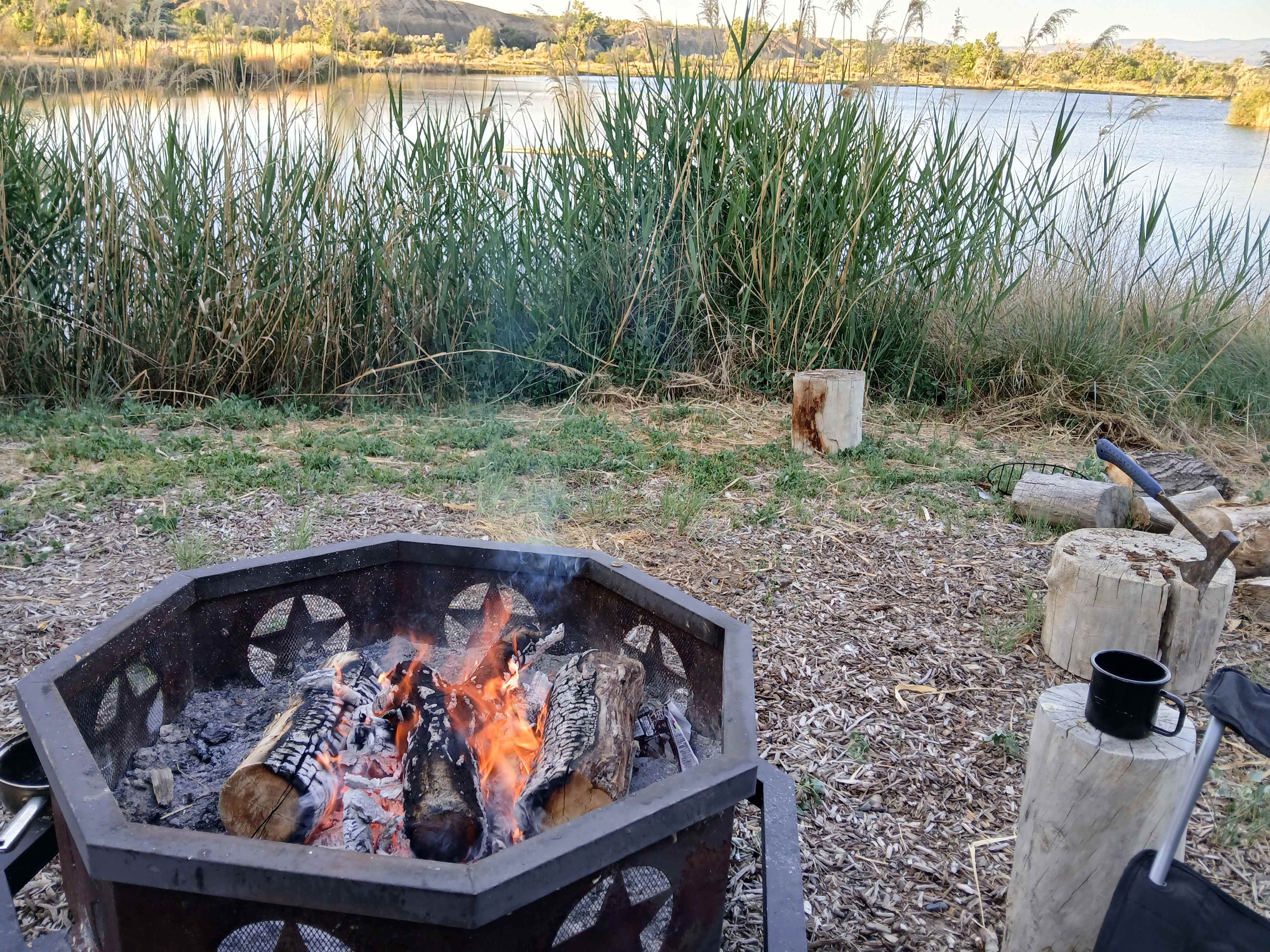 Lakeside Camping, Water Time :)