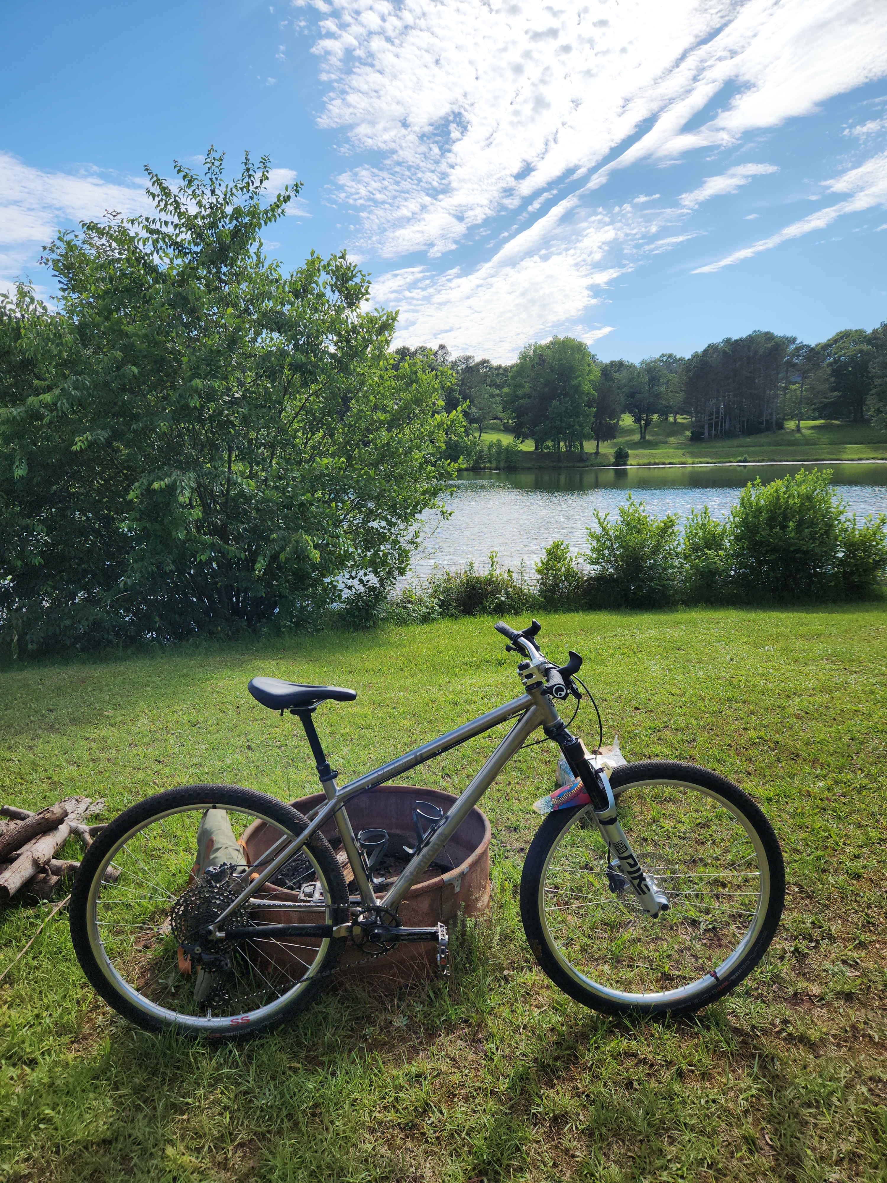 This site was my basecamp for a gravel ride event.