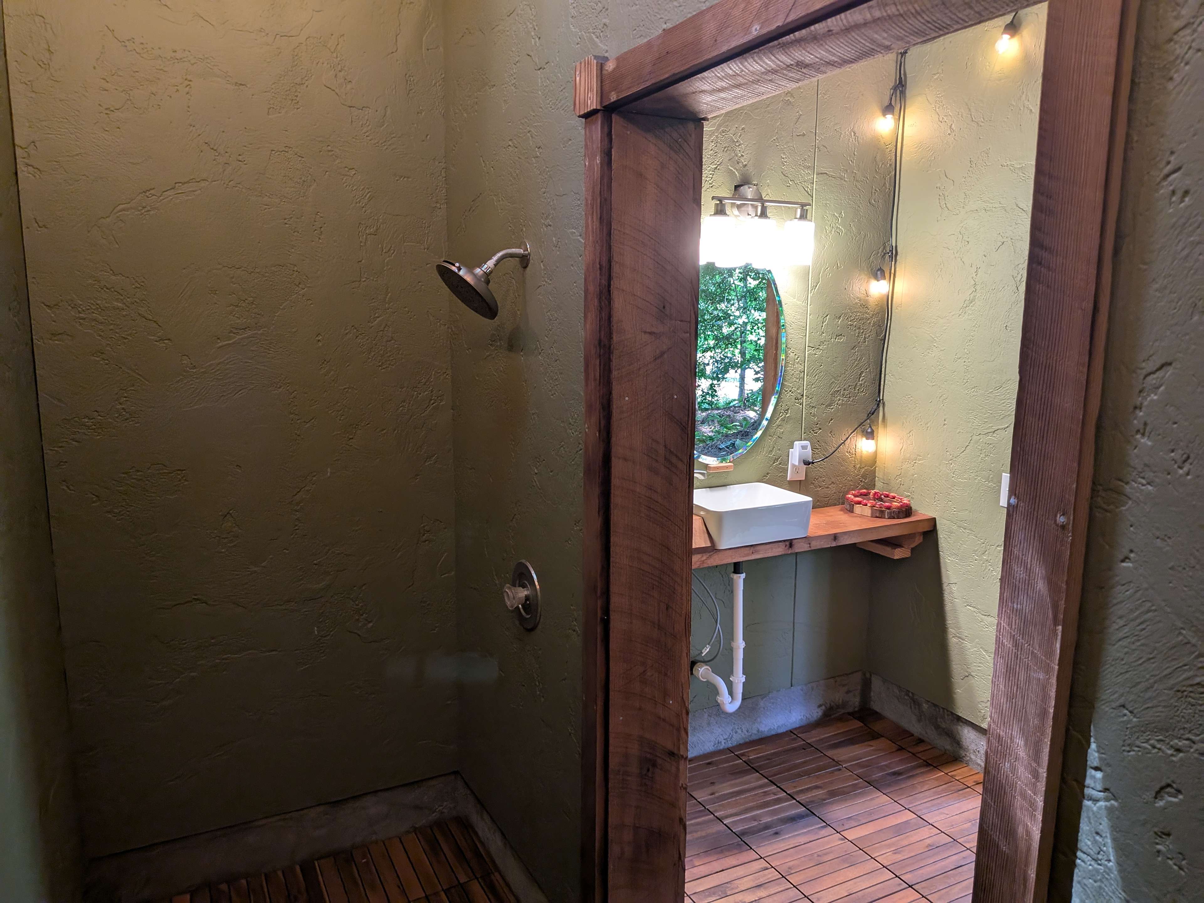 Full shower stall