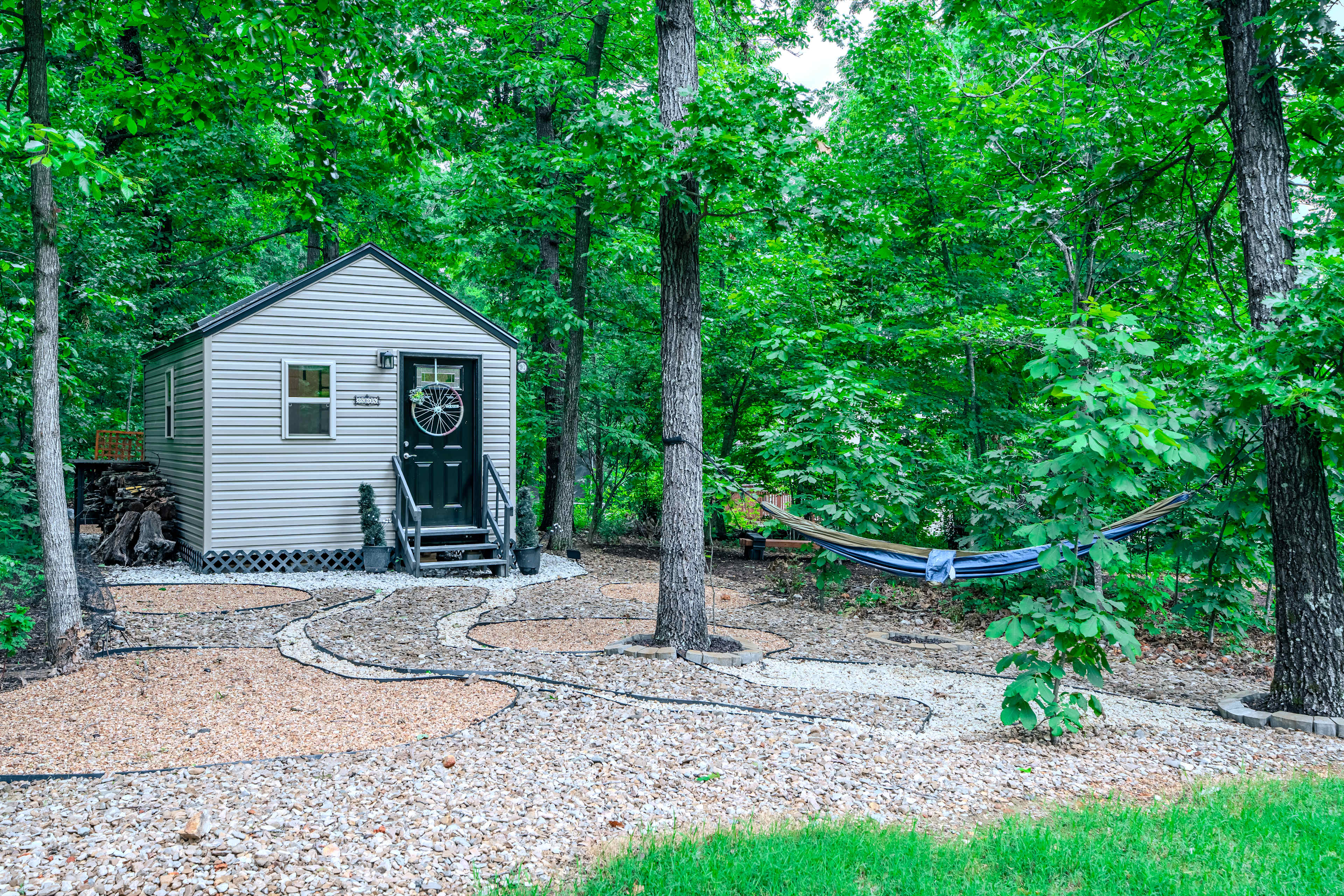Biker’s Haven: Cozy Tiny Home