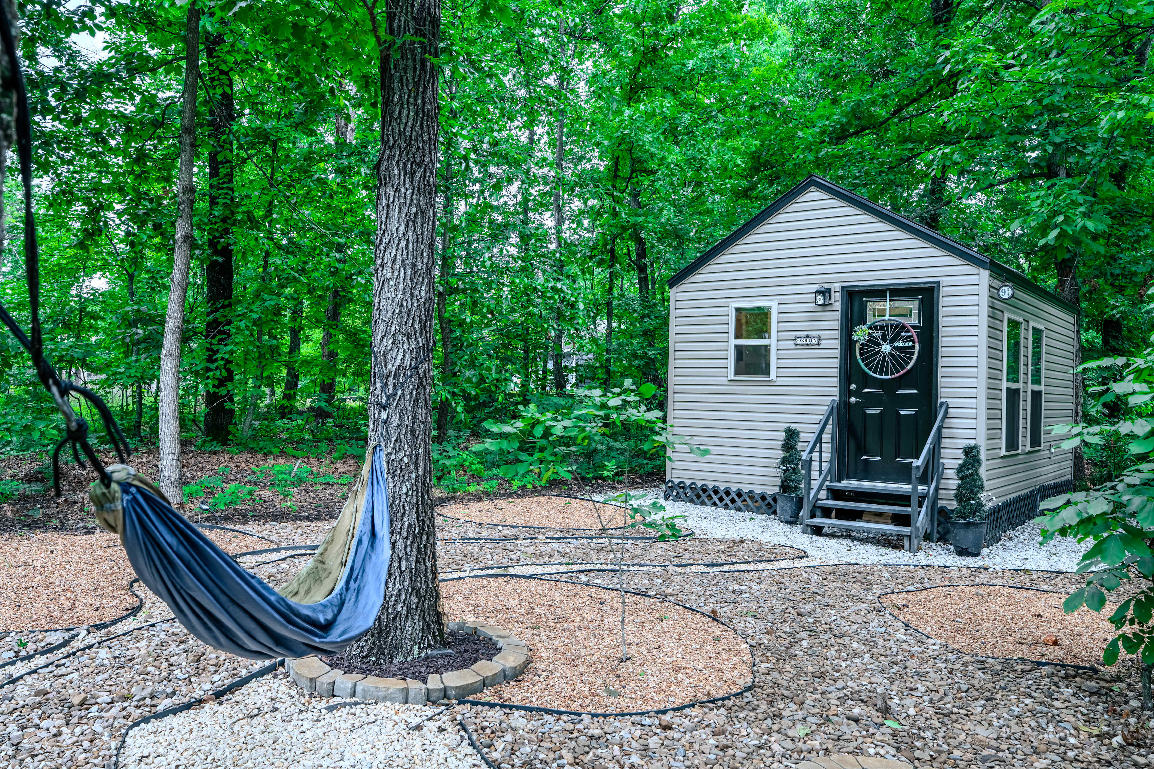Biker’s Haven: Cozy Tiny Home