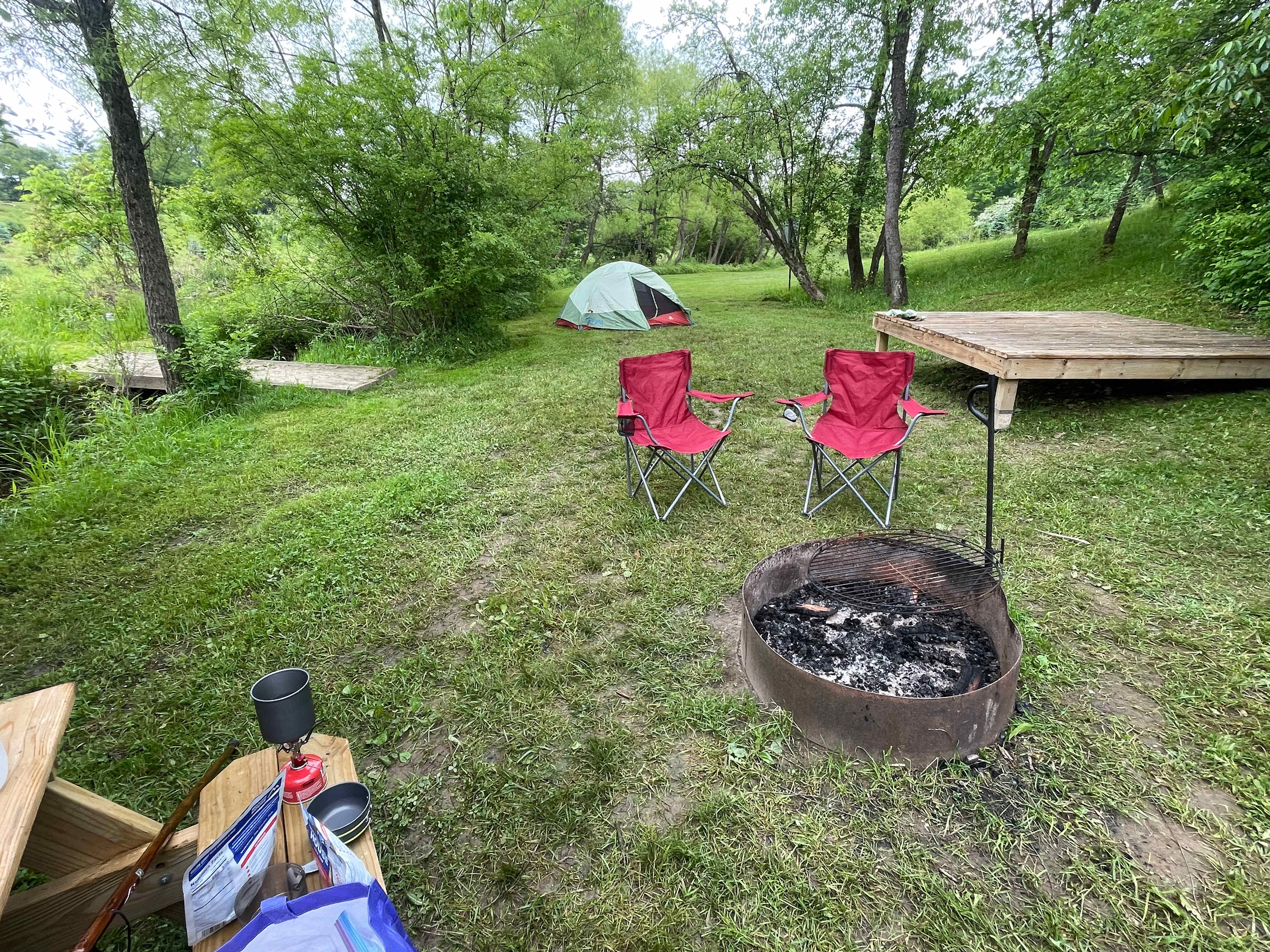 Camping at Heritage Farms
