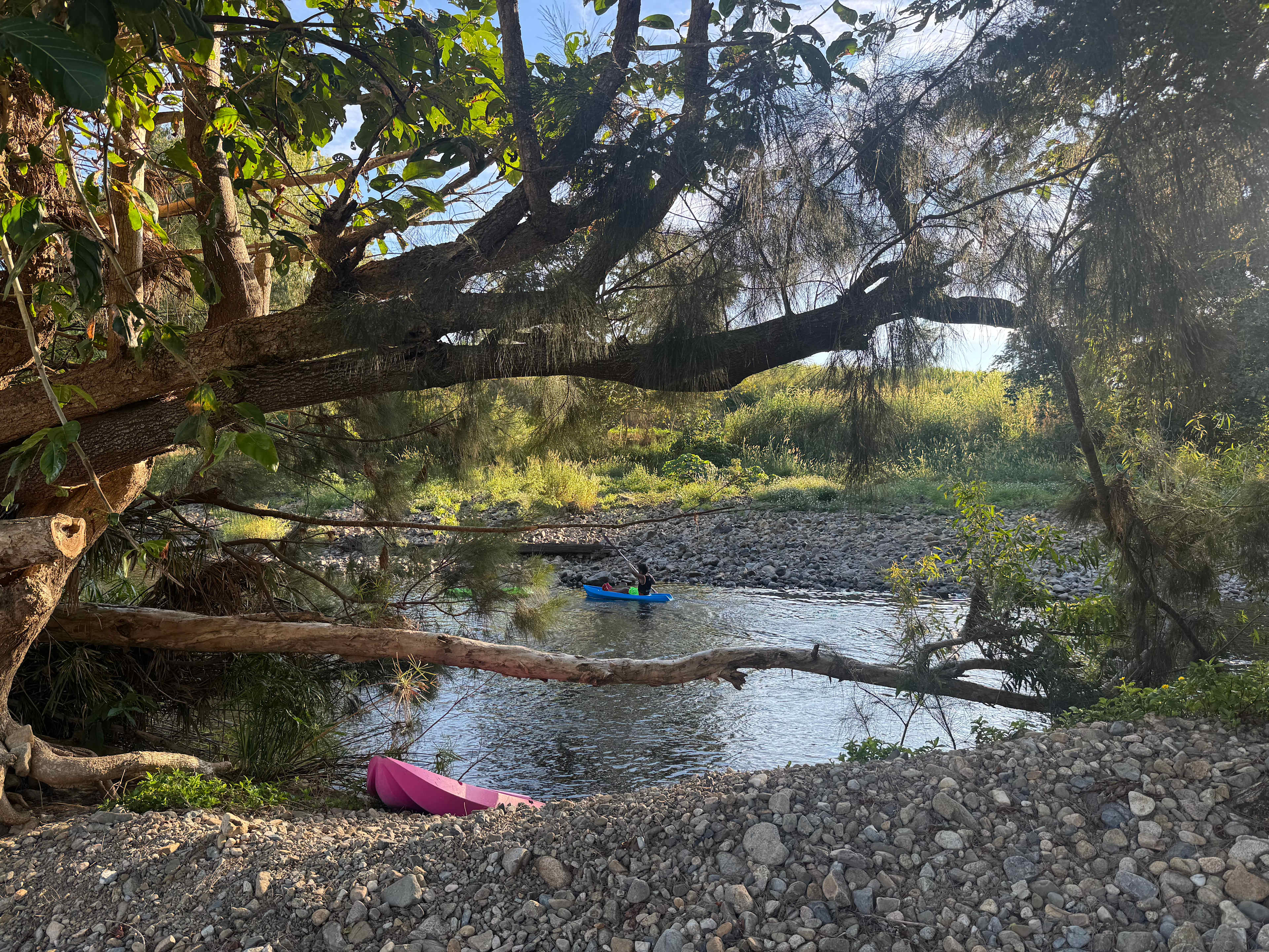 Creek and Antique Camping