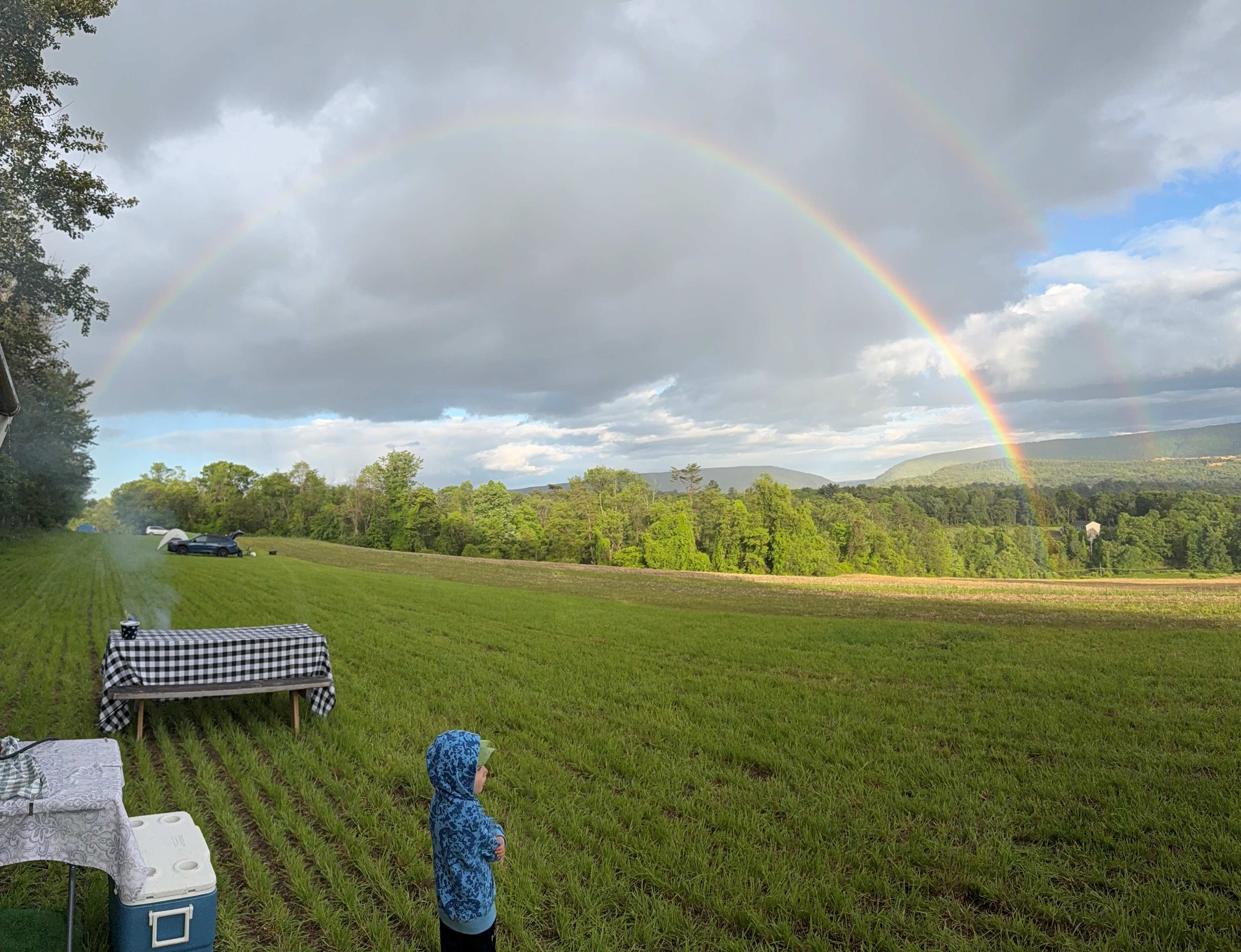 Lehigh Gap view at Josephine’s Farm