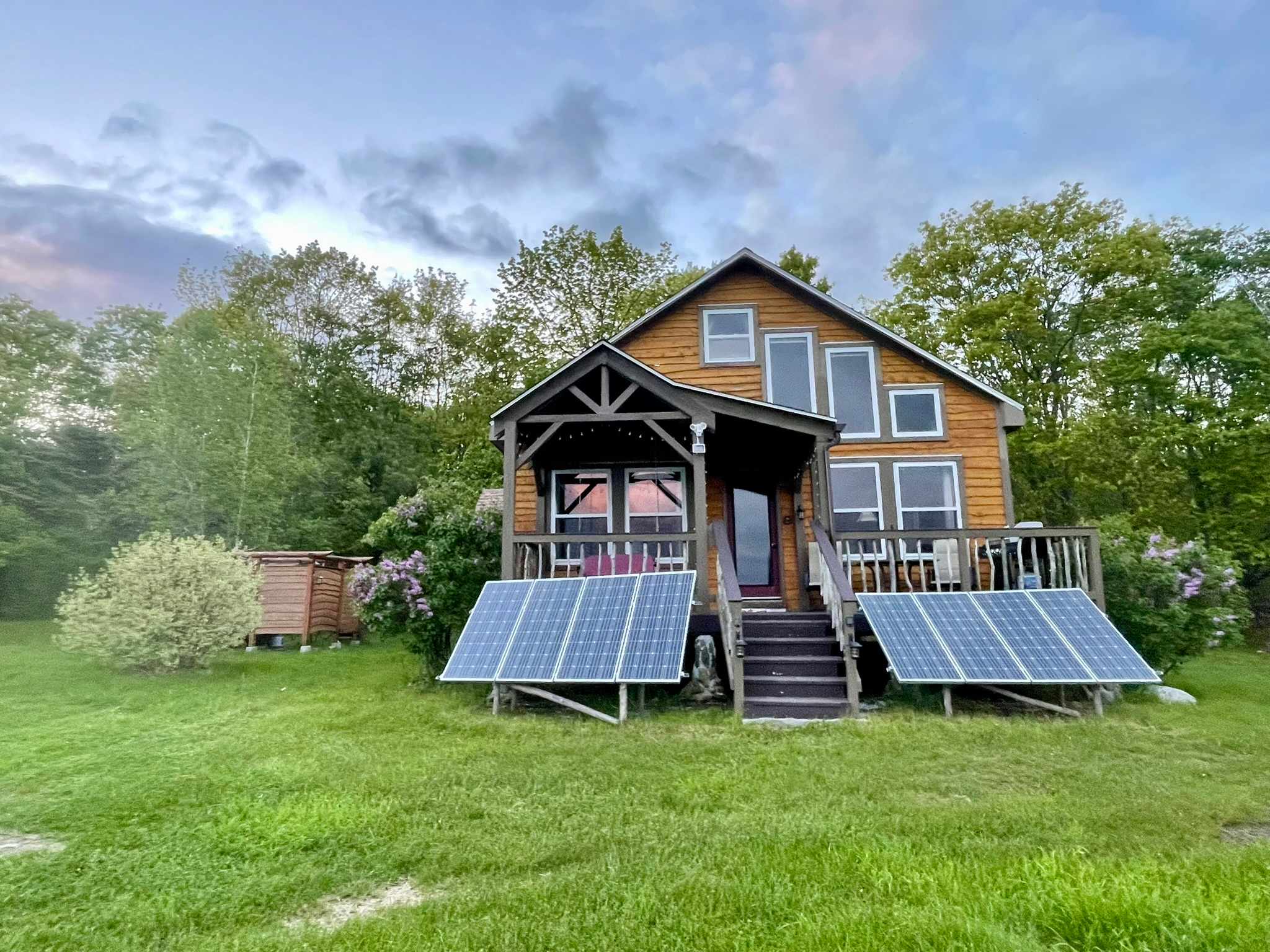 Off-grid solar power!