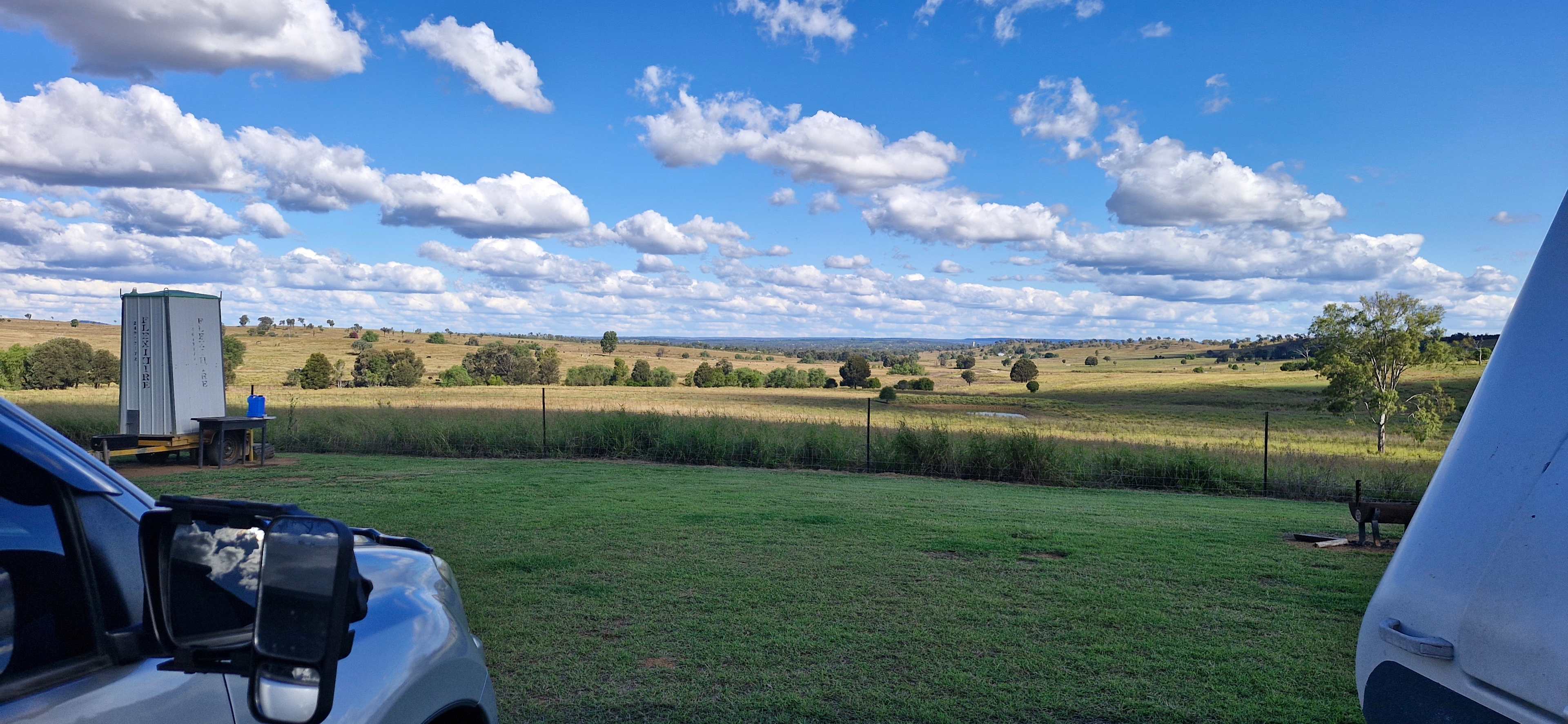 Portaloo with a view