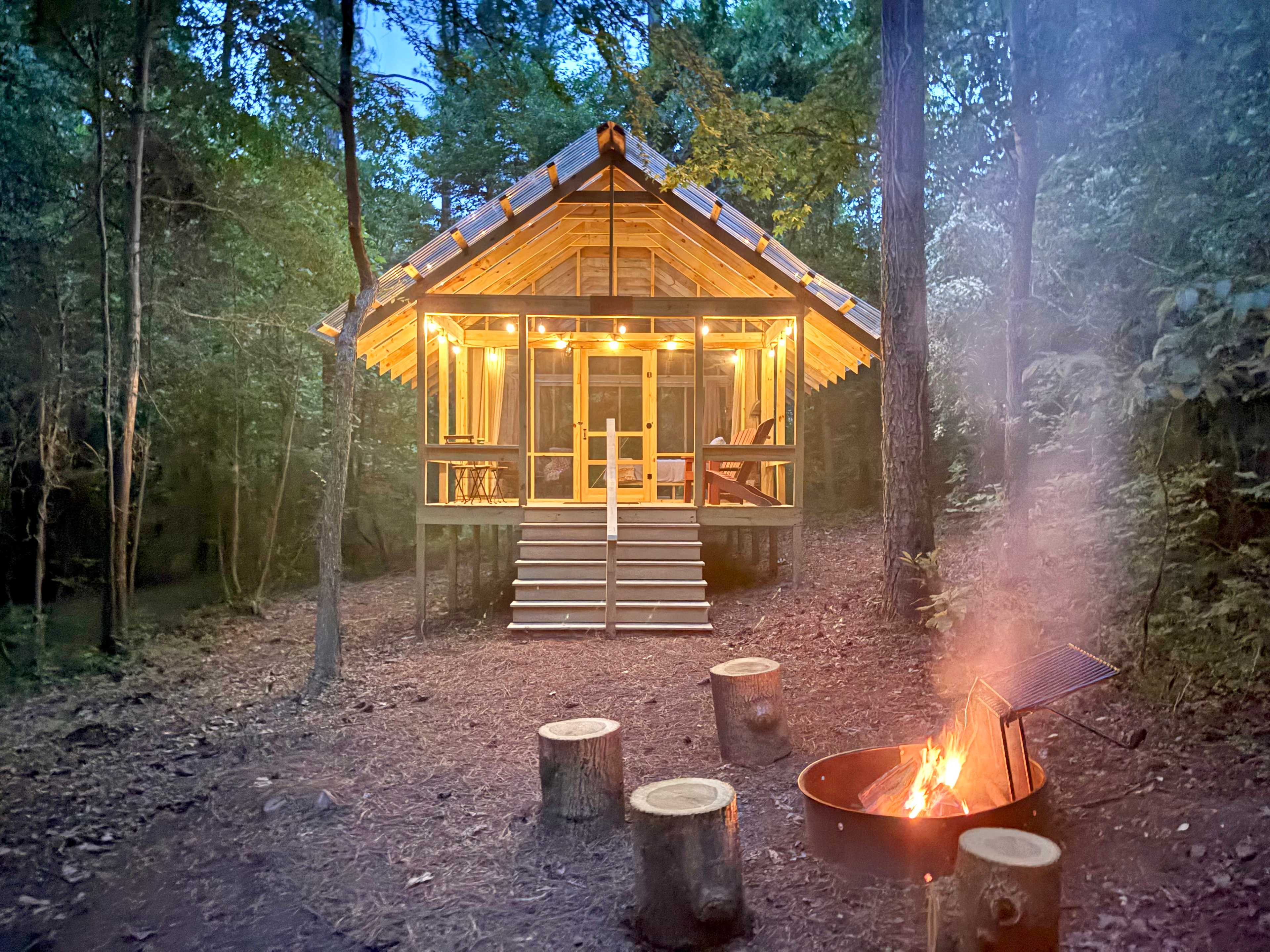 Kerr Lake Glamping at Holly Forest