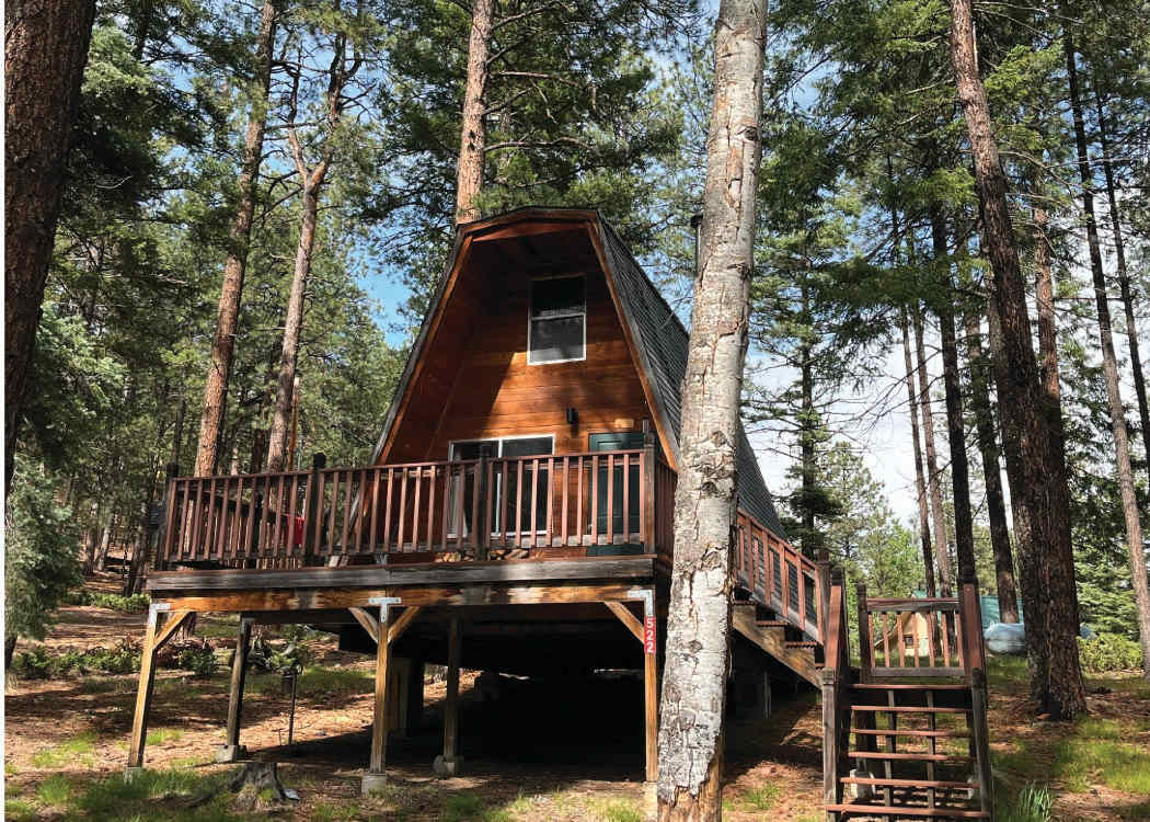 Jemez Mountains A-Frame Cabin