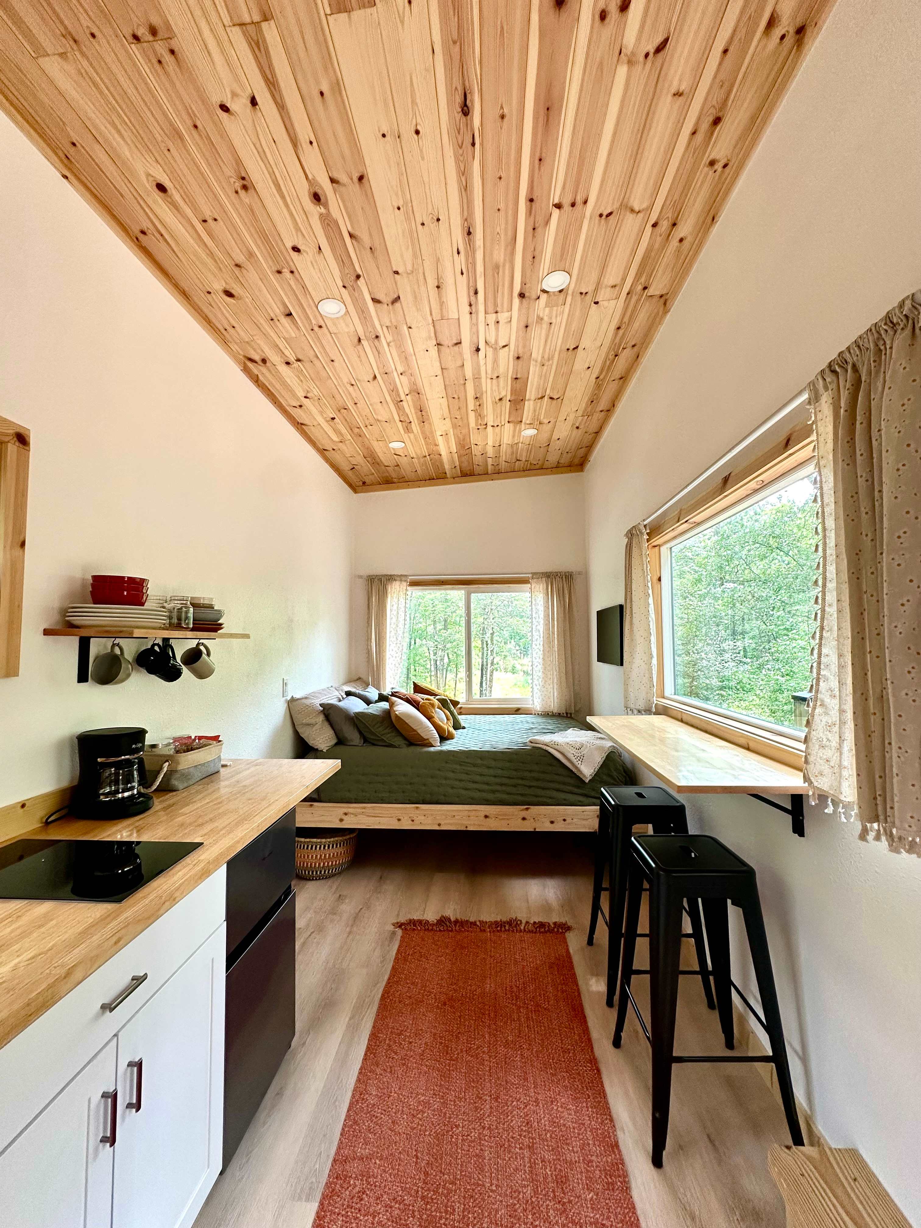 Tiny House on a Forest Homestead