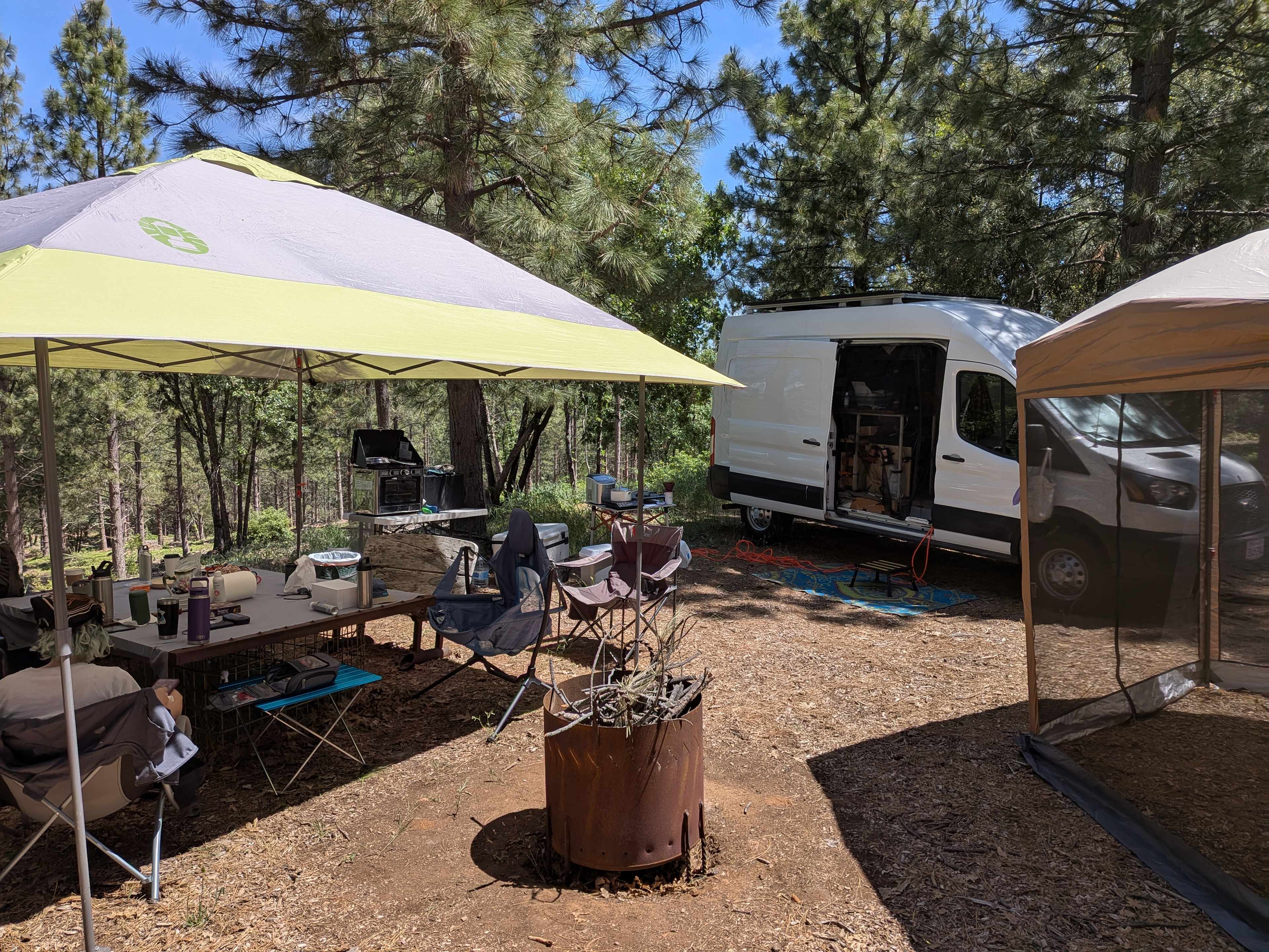 Lower part of site 2, for groups. 