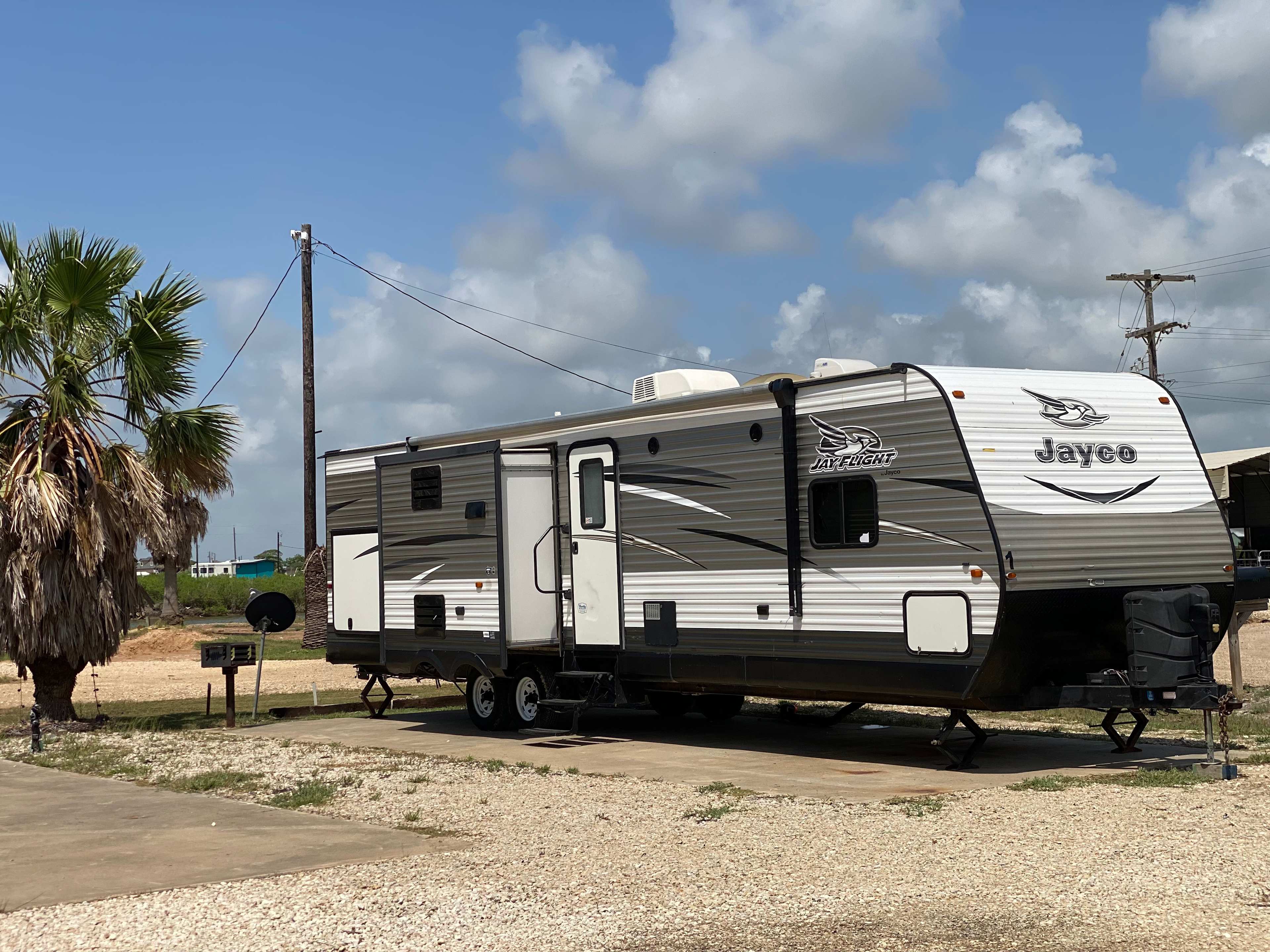 Woody RV's Beach Stay