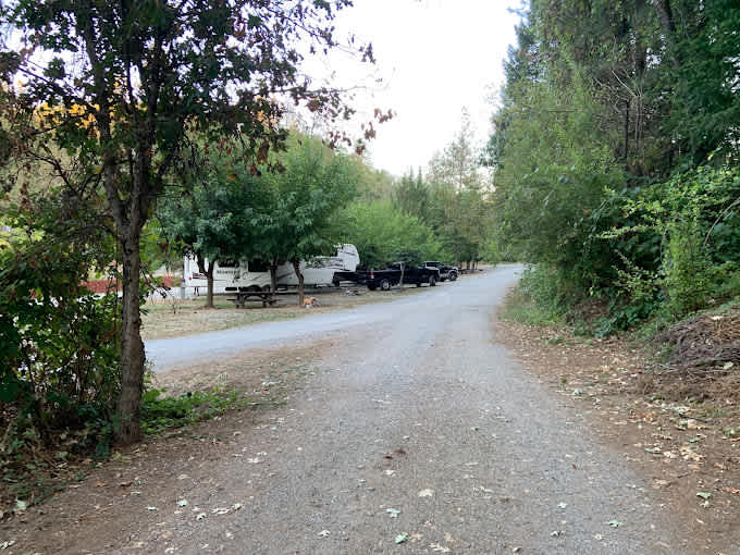 Trail In RV Campground