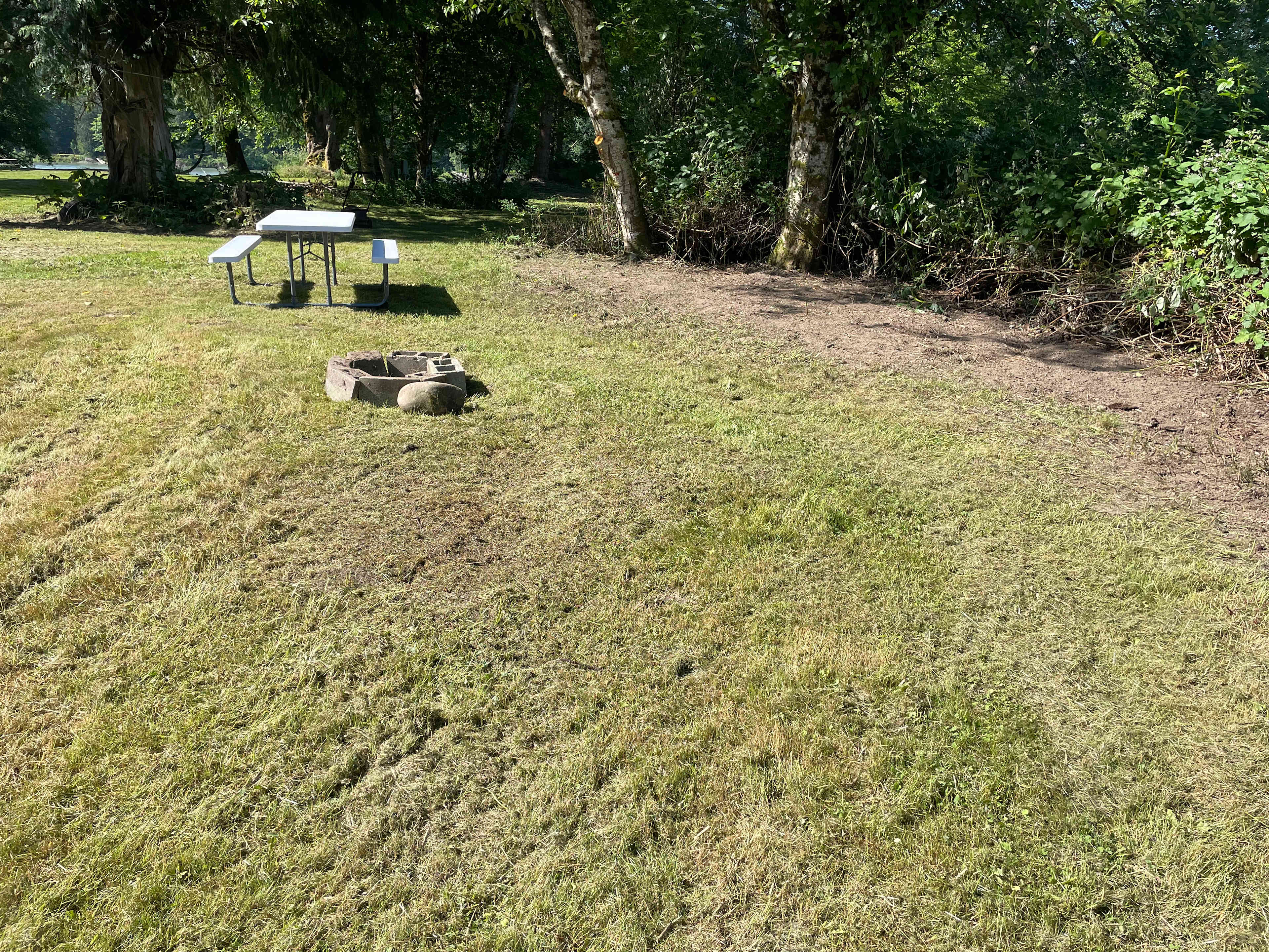 Skagit river camping and sauna