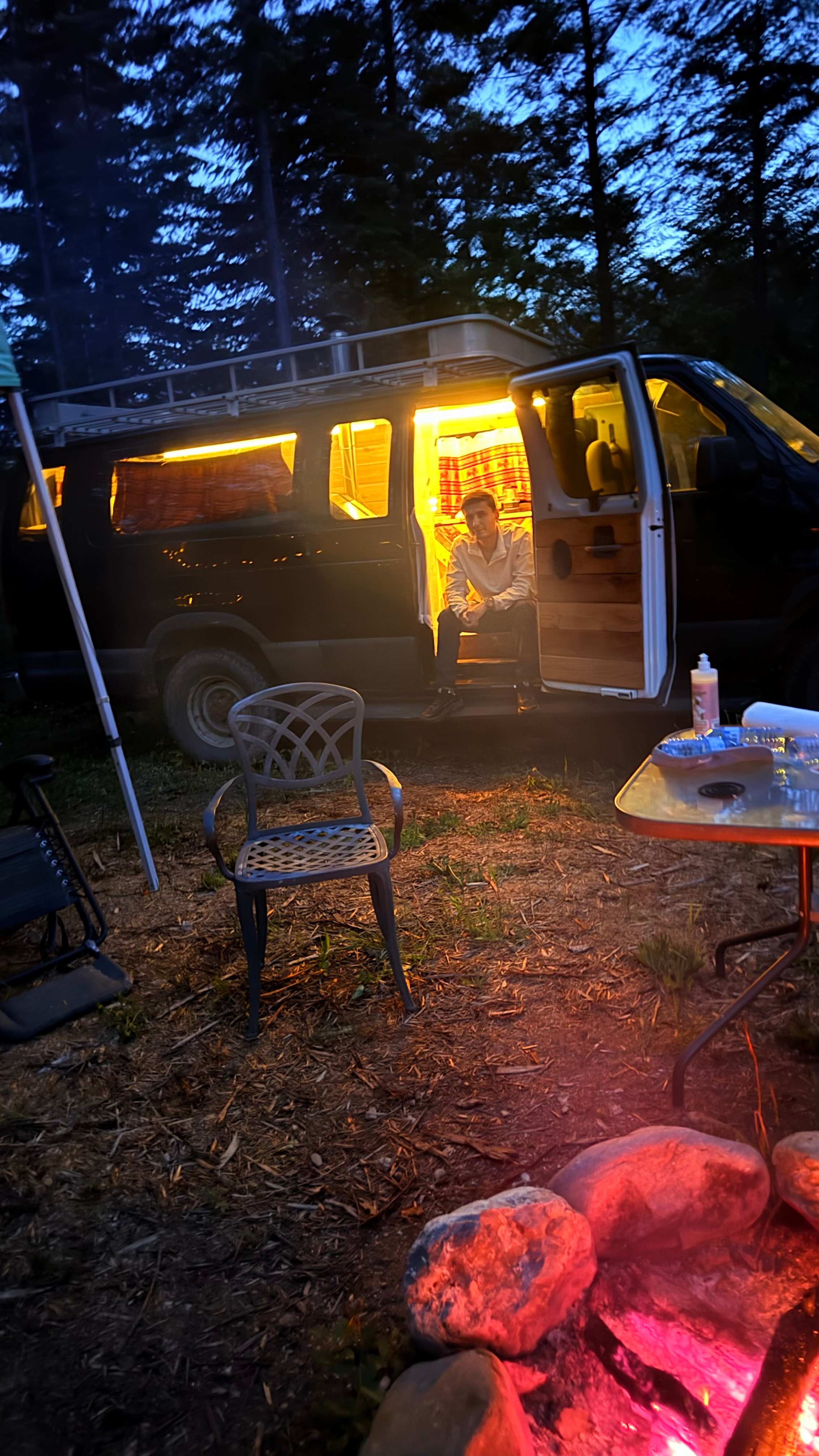 Sauna Under the Stars Camping