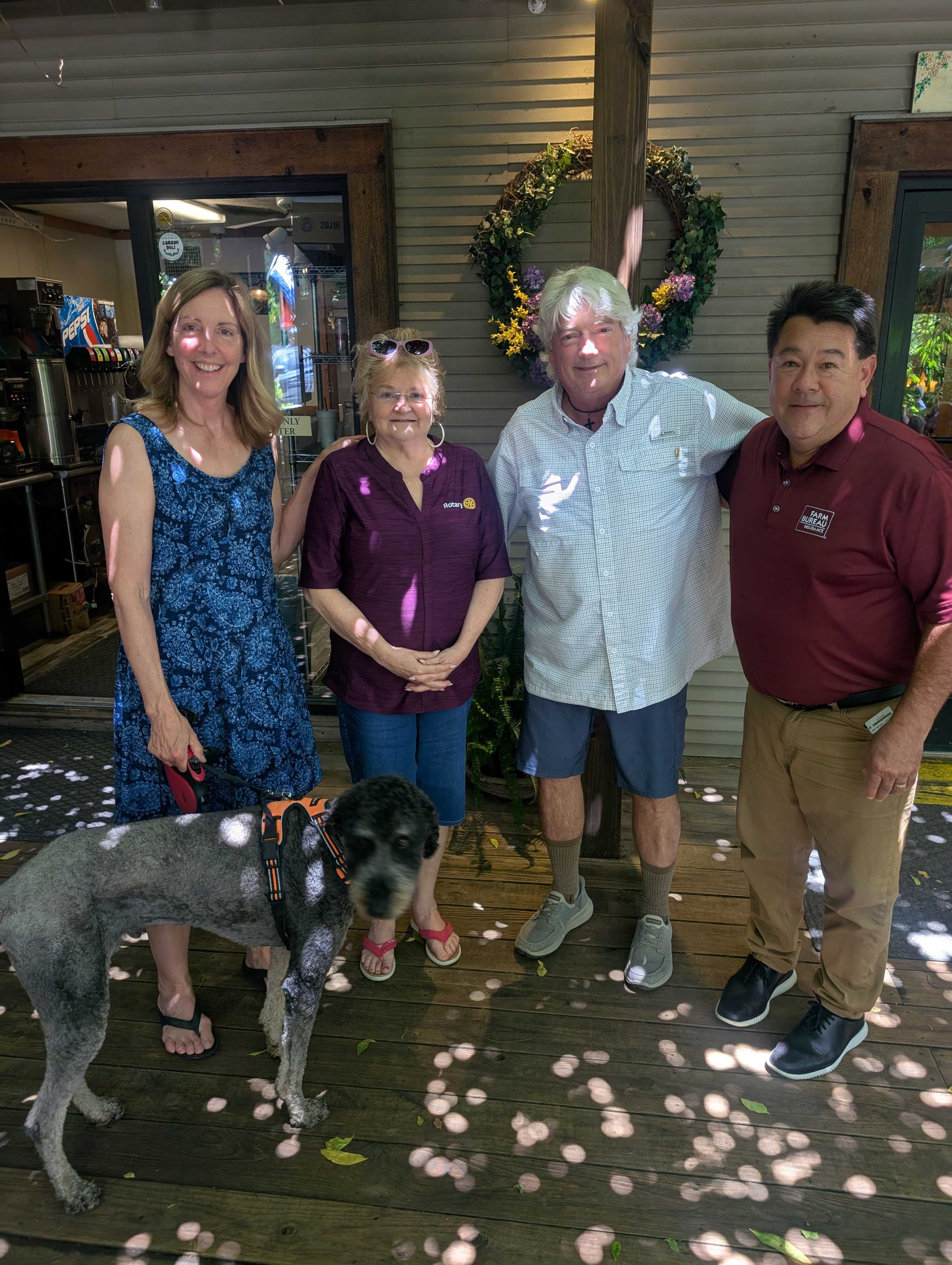 Burnsville Rotary Cub officers