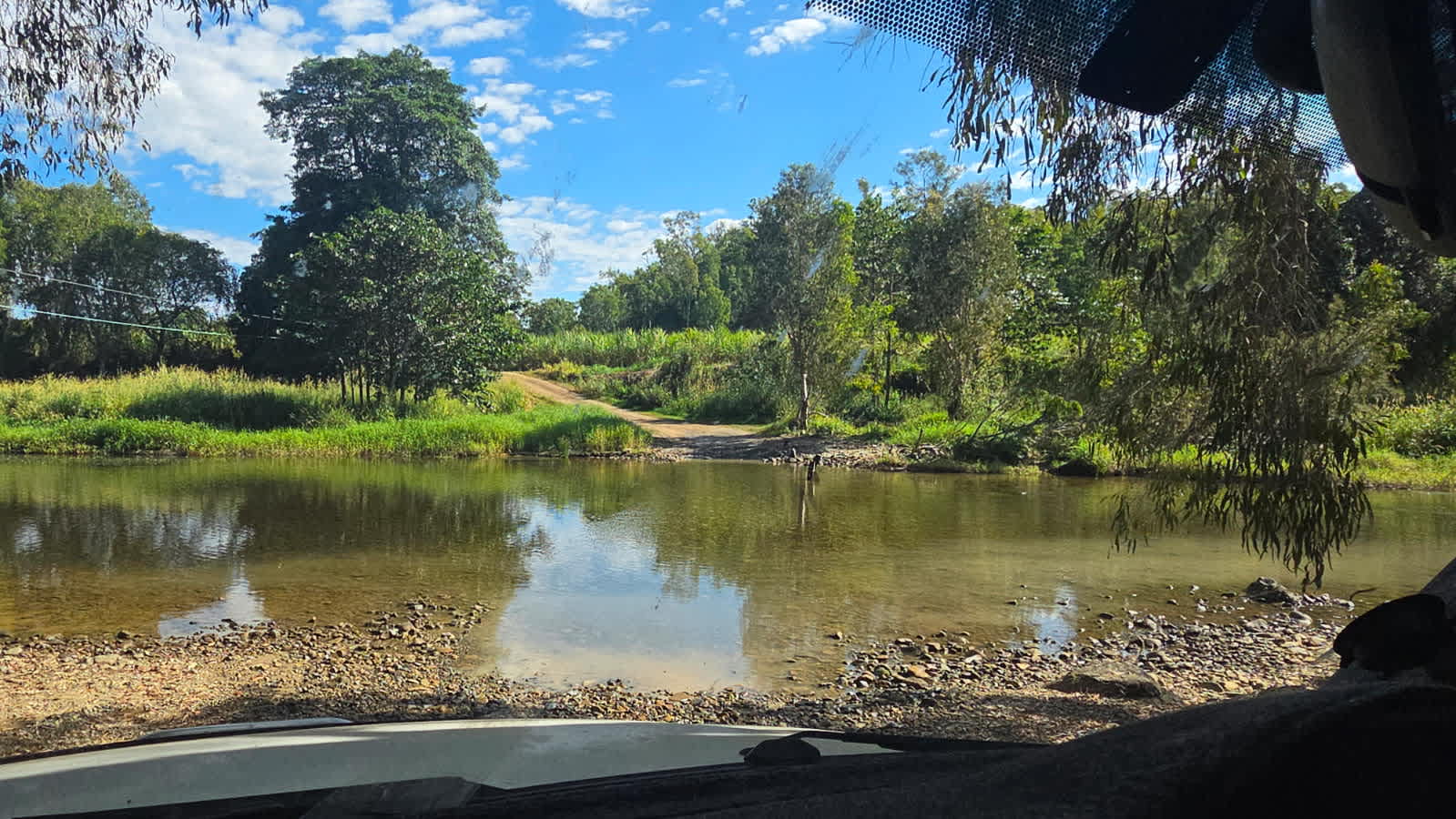 Creek and Antique Camping