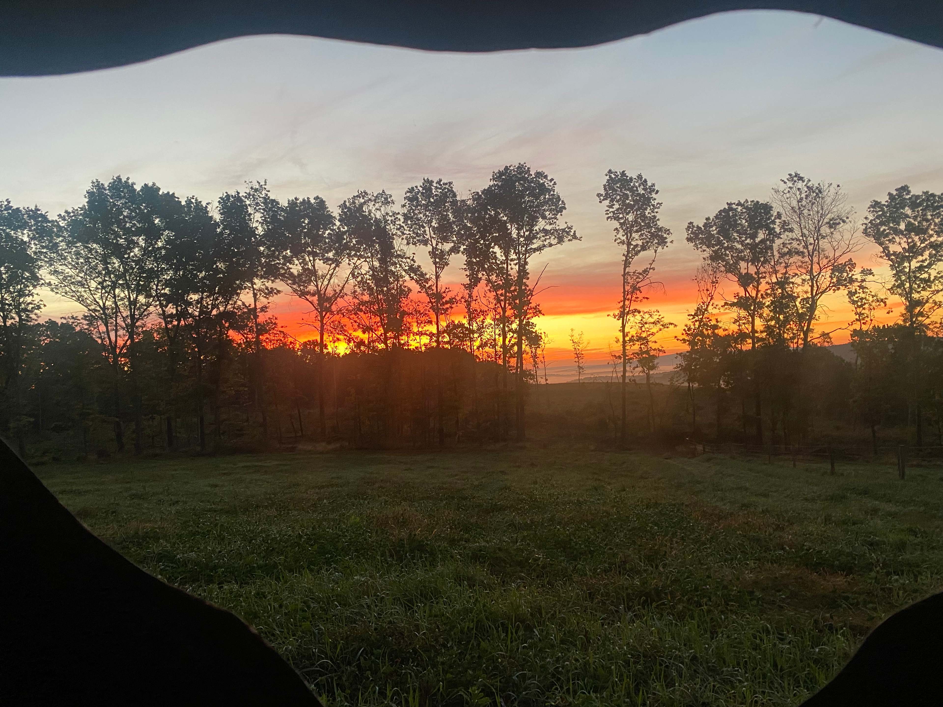  Welcome to our 40 acre gentleman's farm. Enjoy your evenings sitting around the camp fire surrounded by beautiful views and wildlife. 