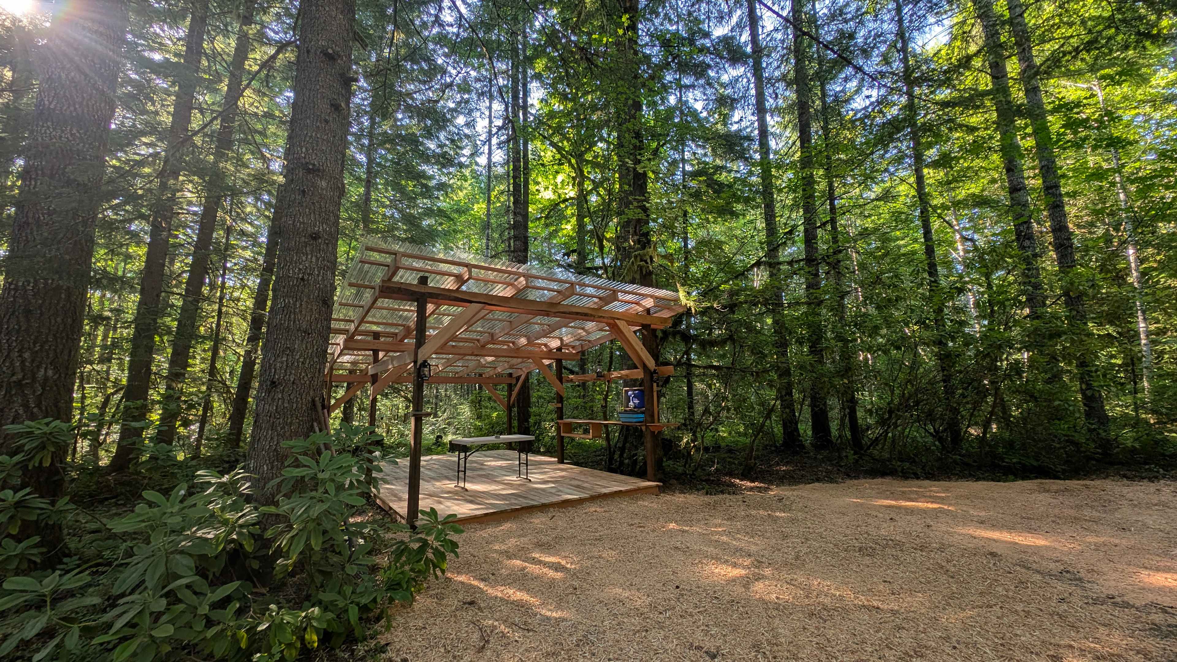 Shelter at Castle Rock Farm