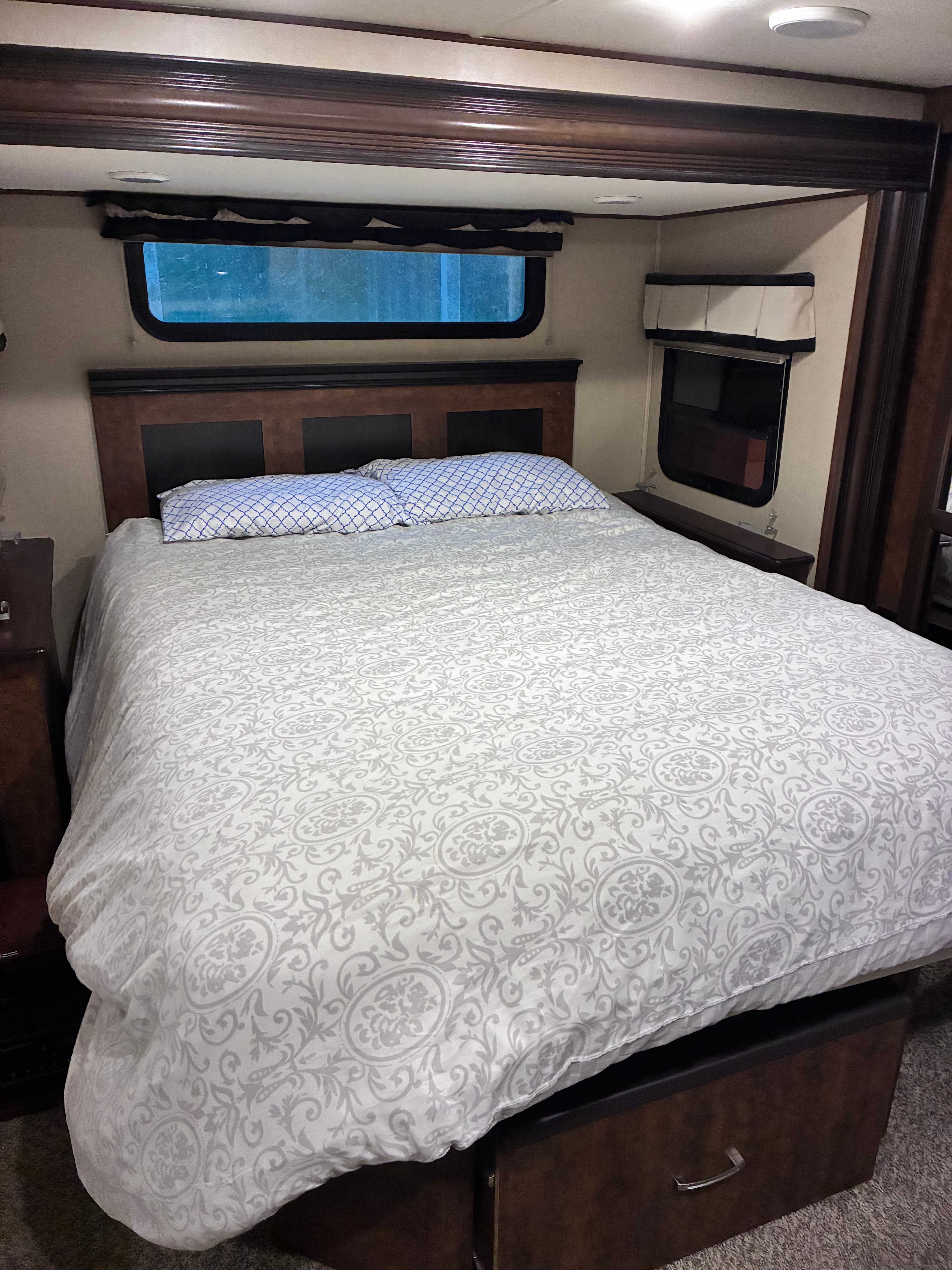 Whimsical Red Barn RV Glamping
