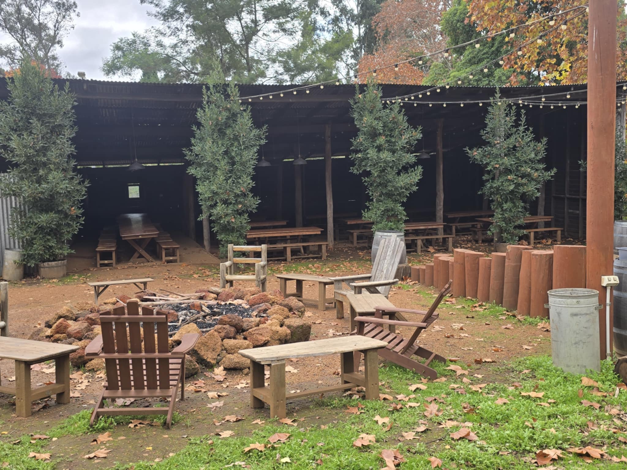 The communal area.
