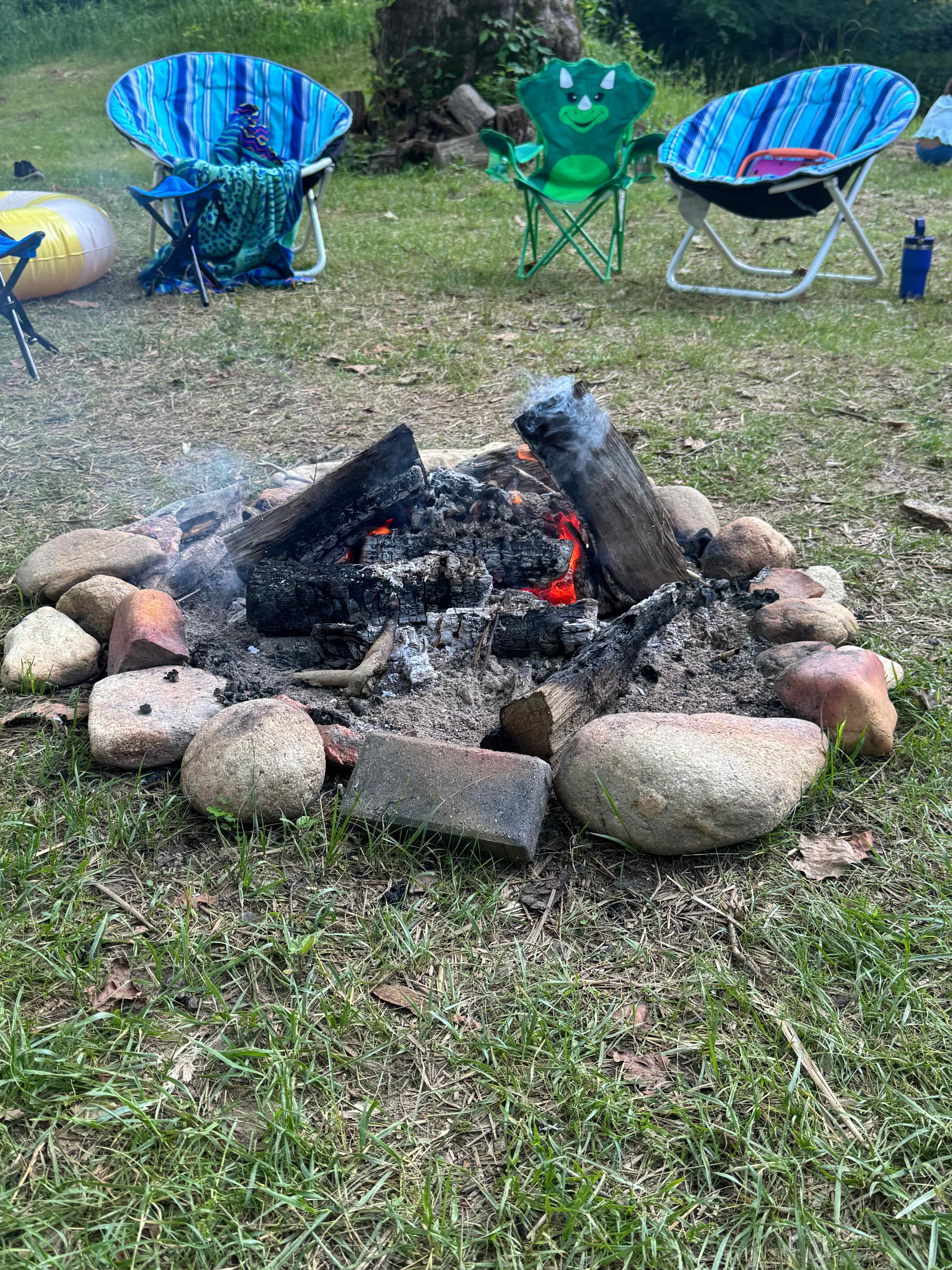 Riverside Camping on the Farm