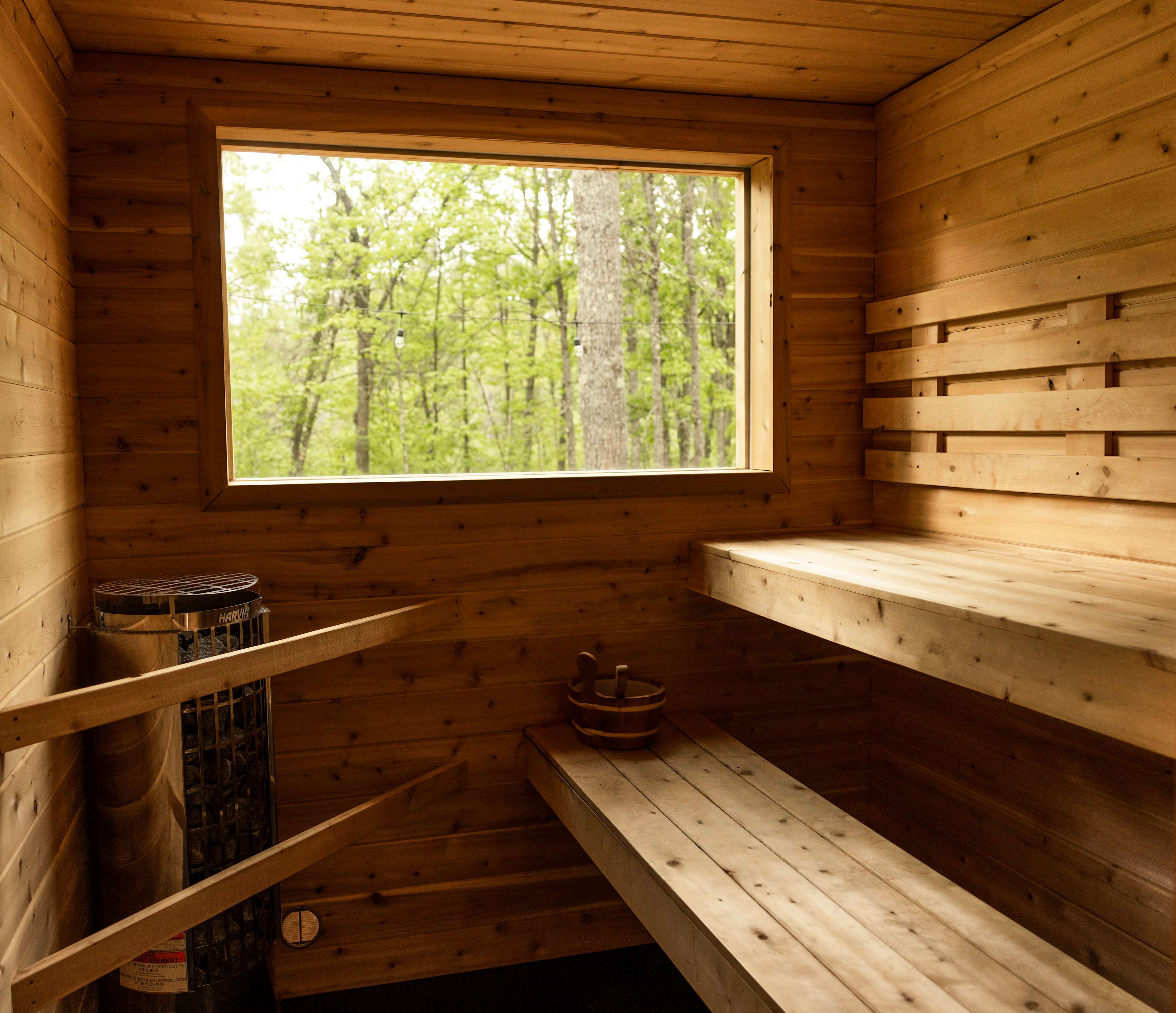 'Driftwood' Year Round Yurt + Sauna