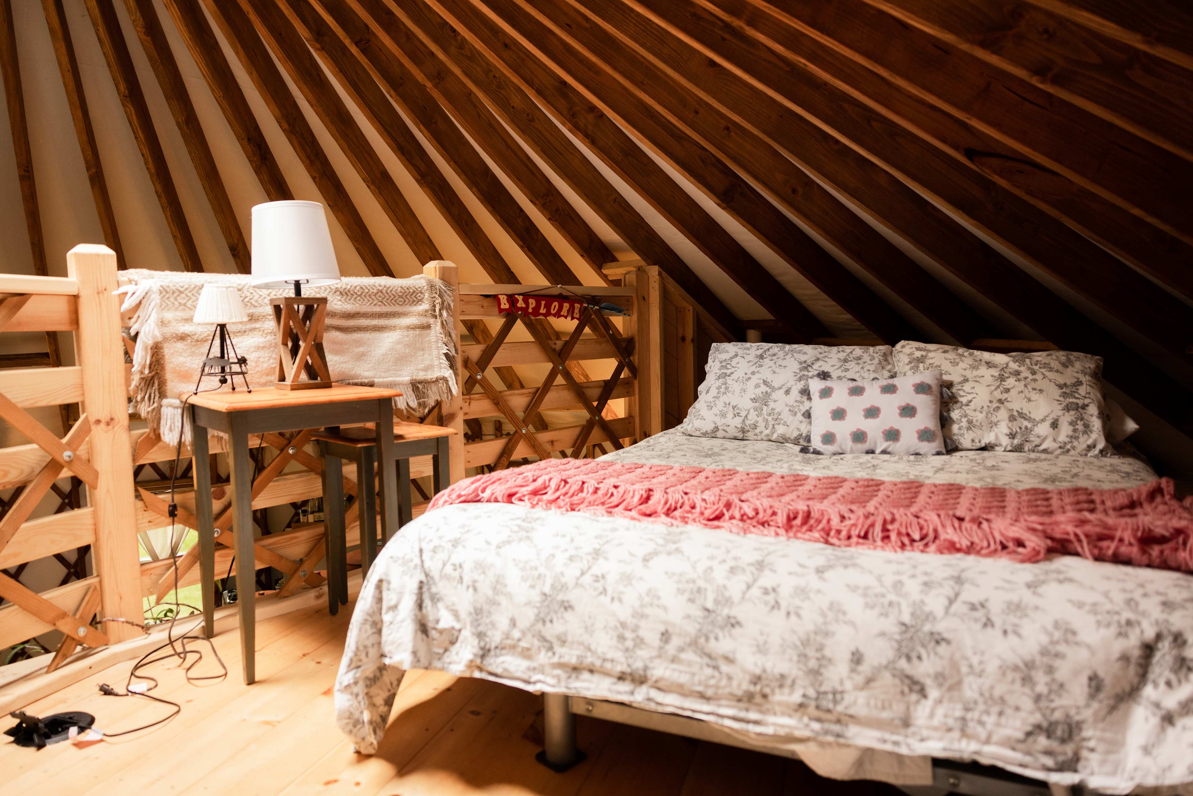 'Driftwood' Year Round Yurt + Sauna