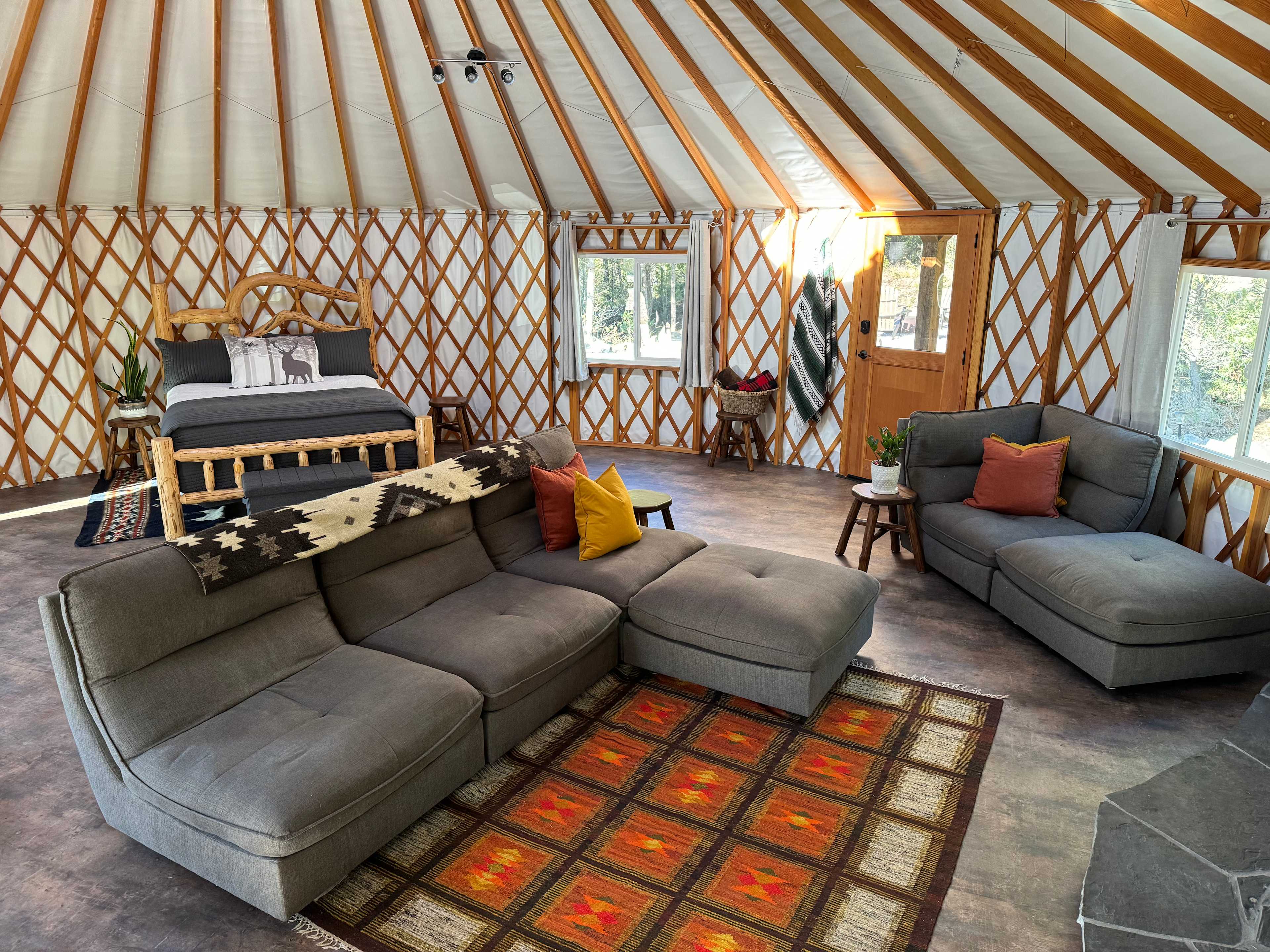 Glamping Yurt at Radius Retreat