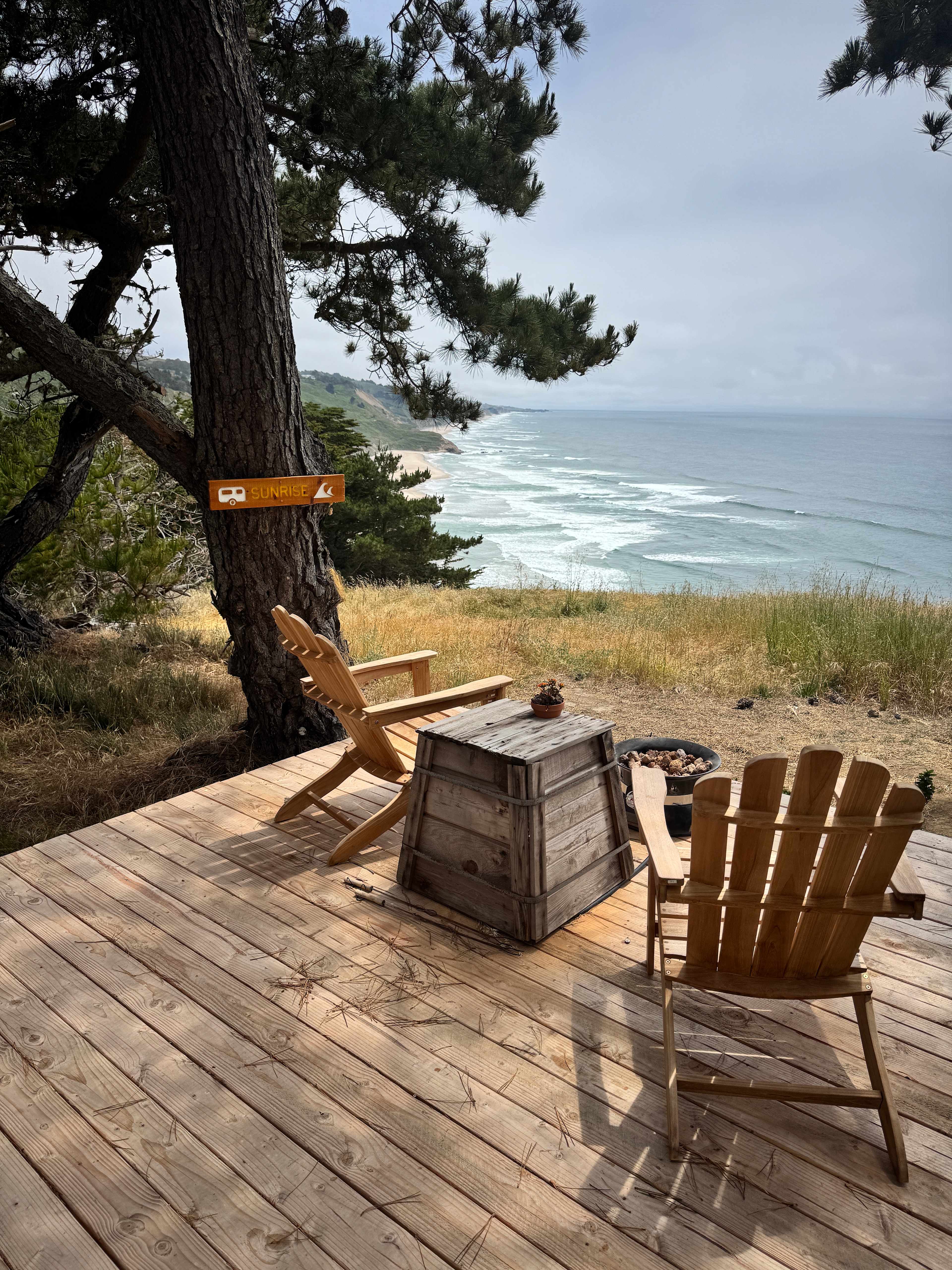 Tunitas Beach Overlook - Airstream