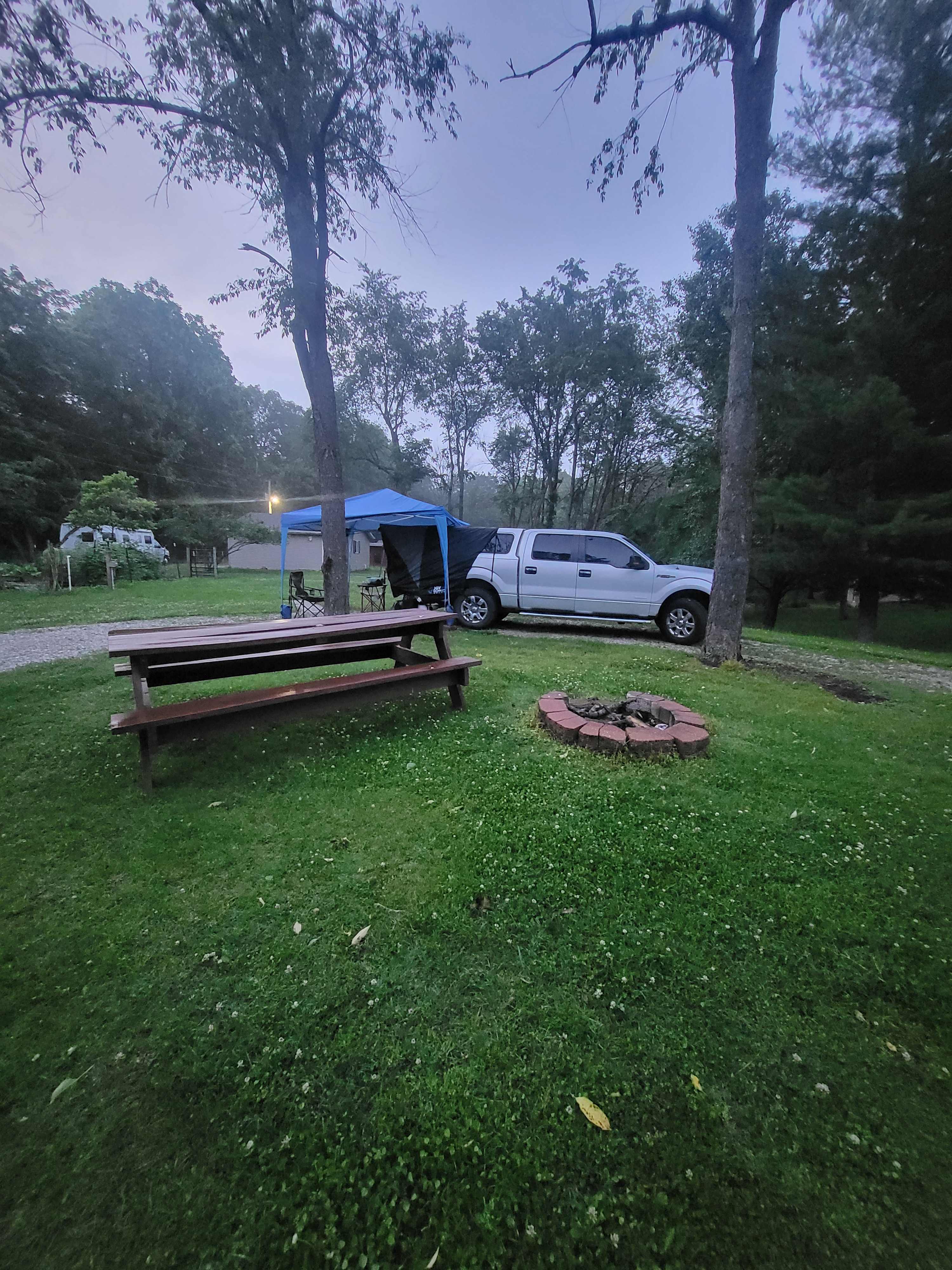 Our camp setup