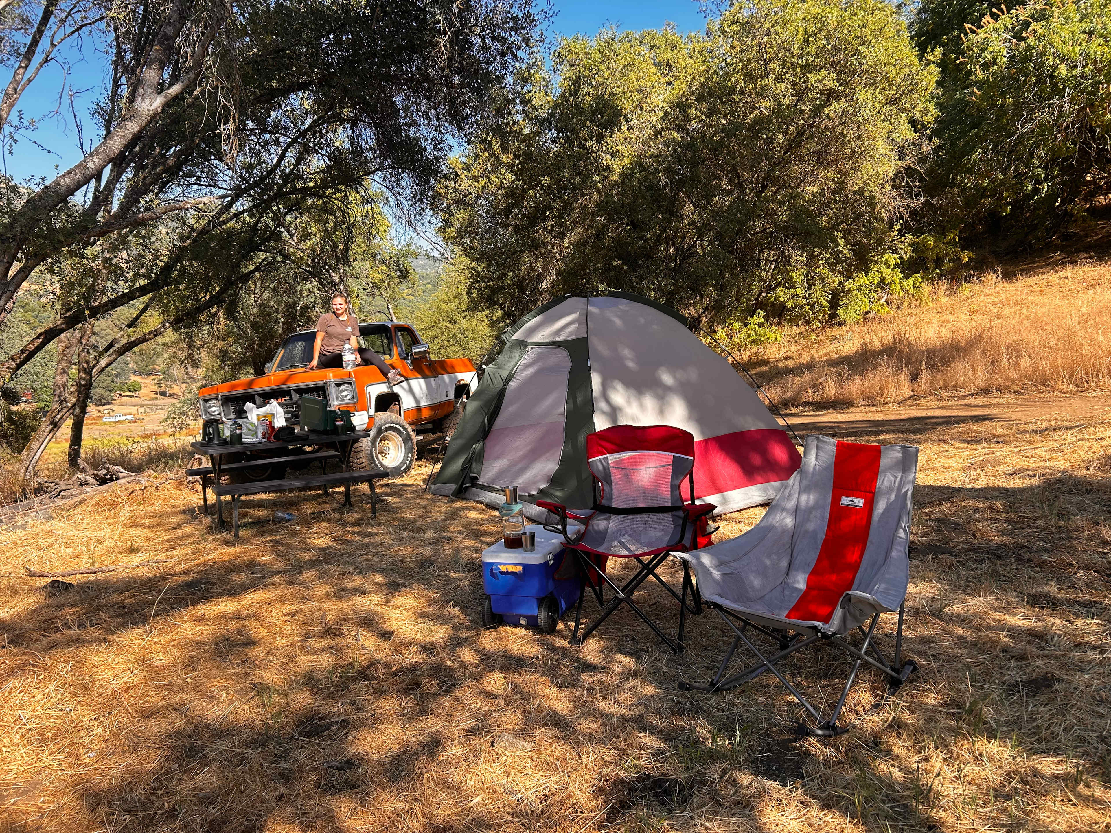 Our set up 