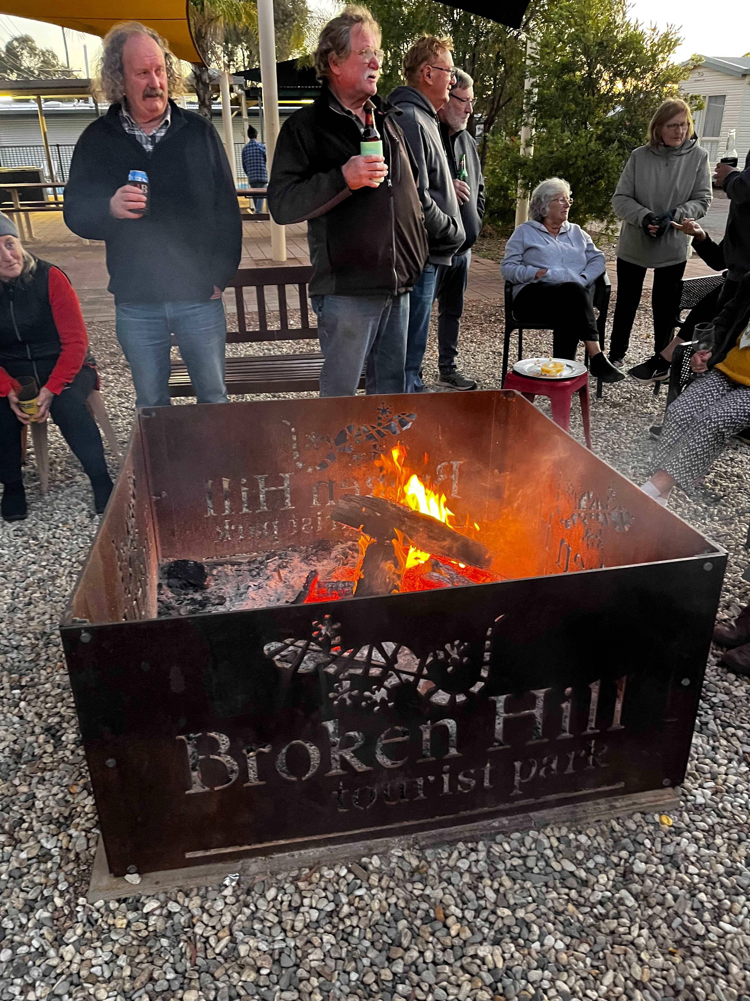 An afternoon get together at the park