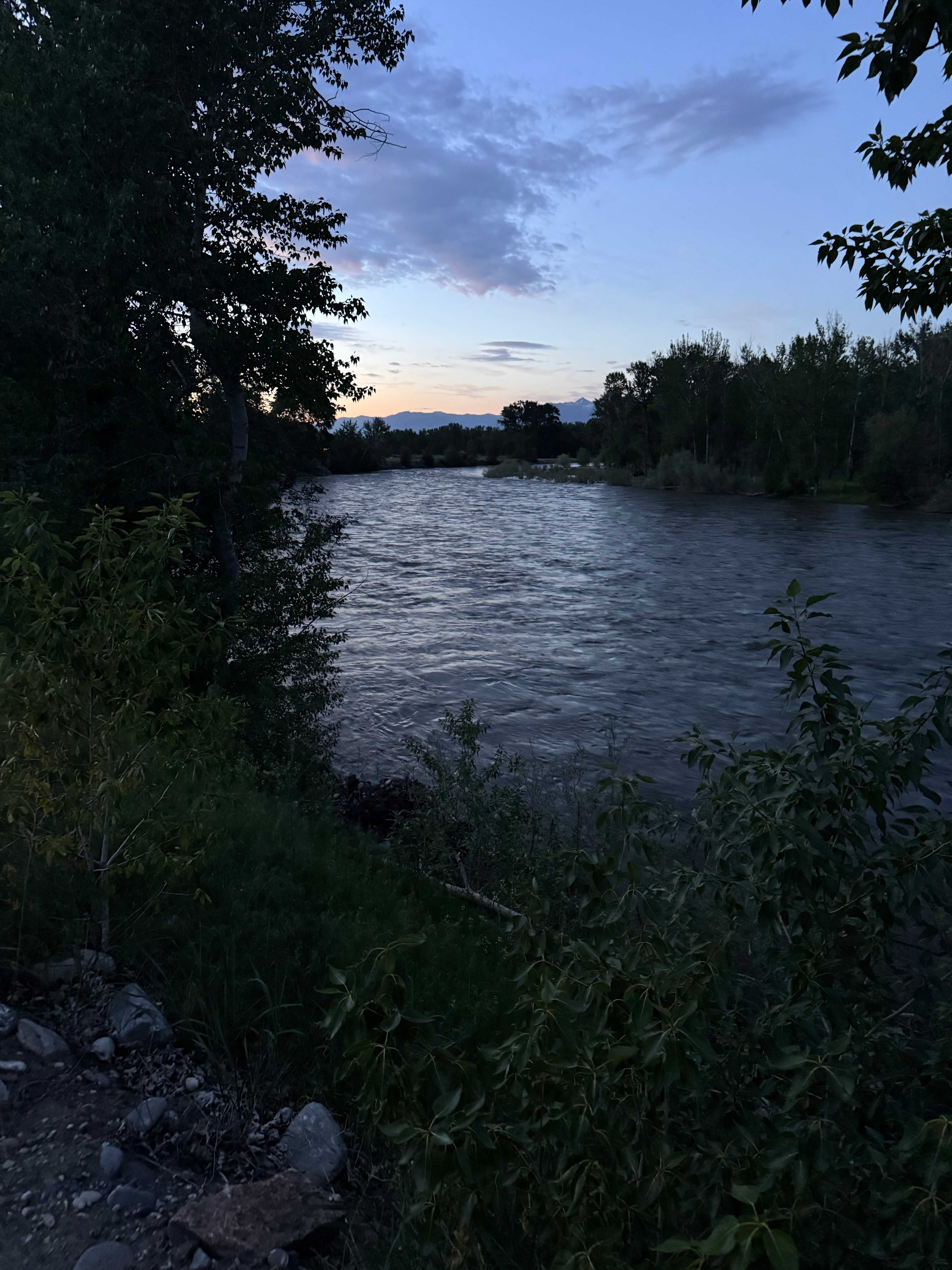 Even the walk to the bathroom was scenic