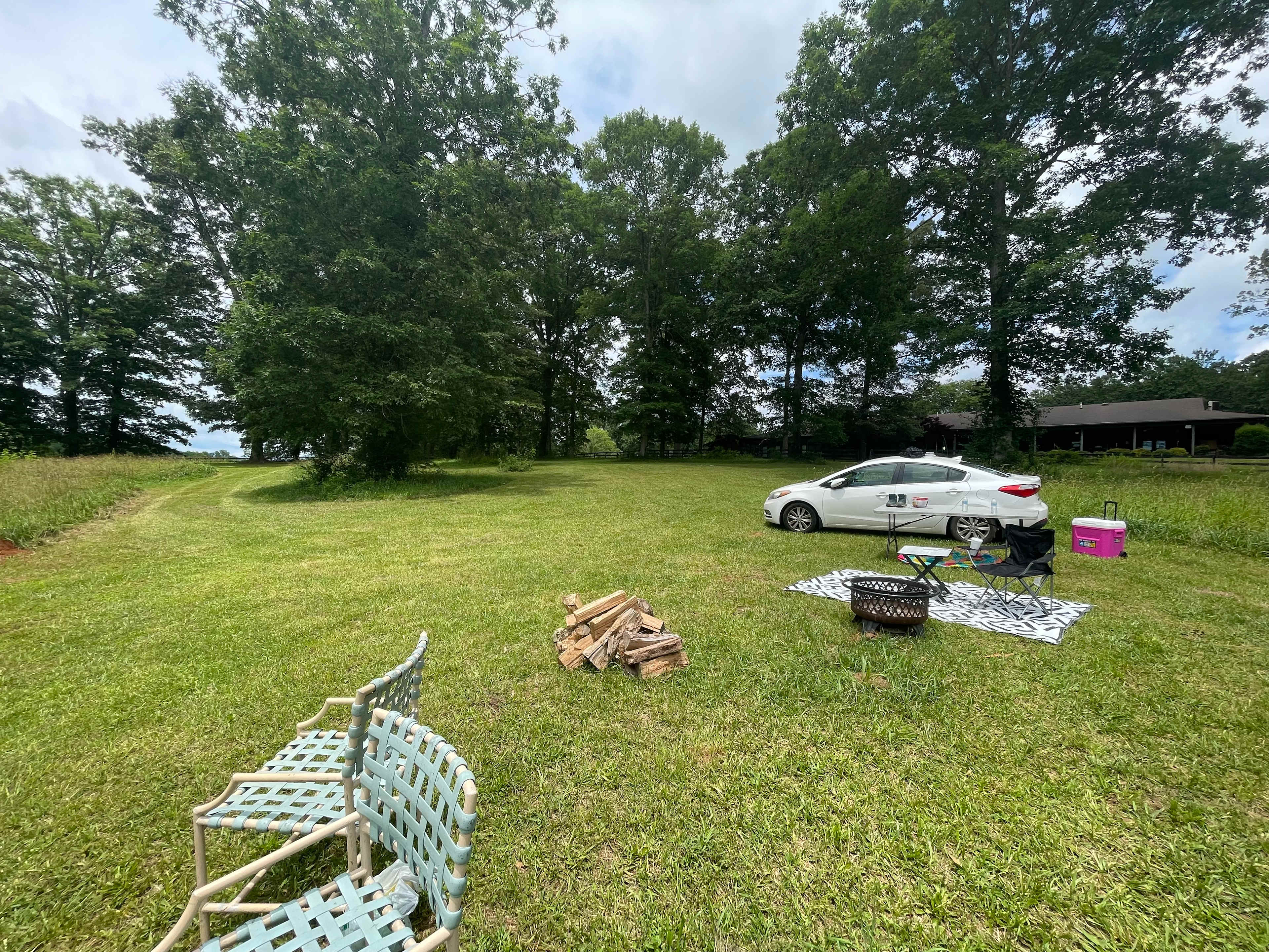 Owls nest private camp
