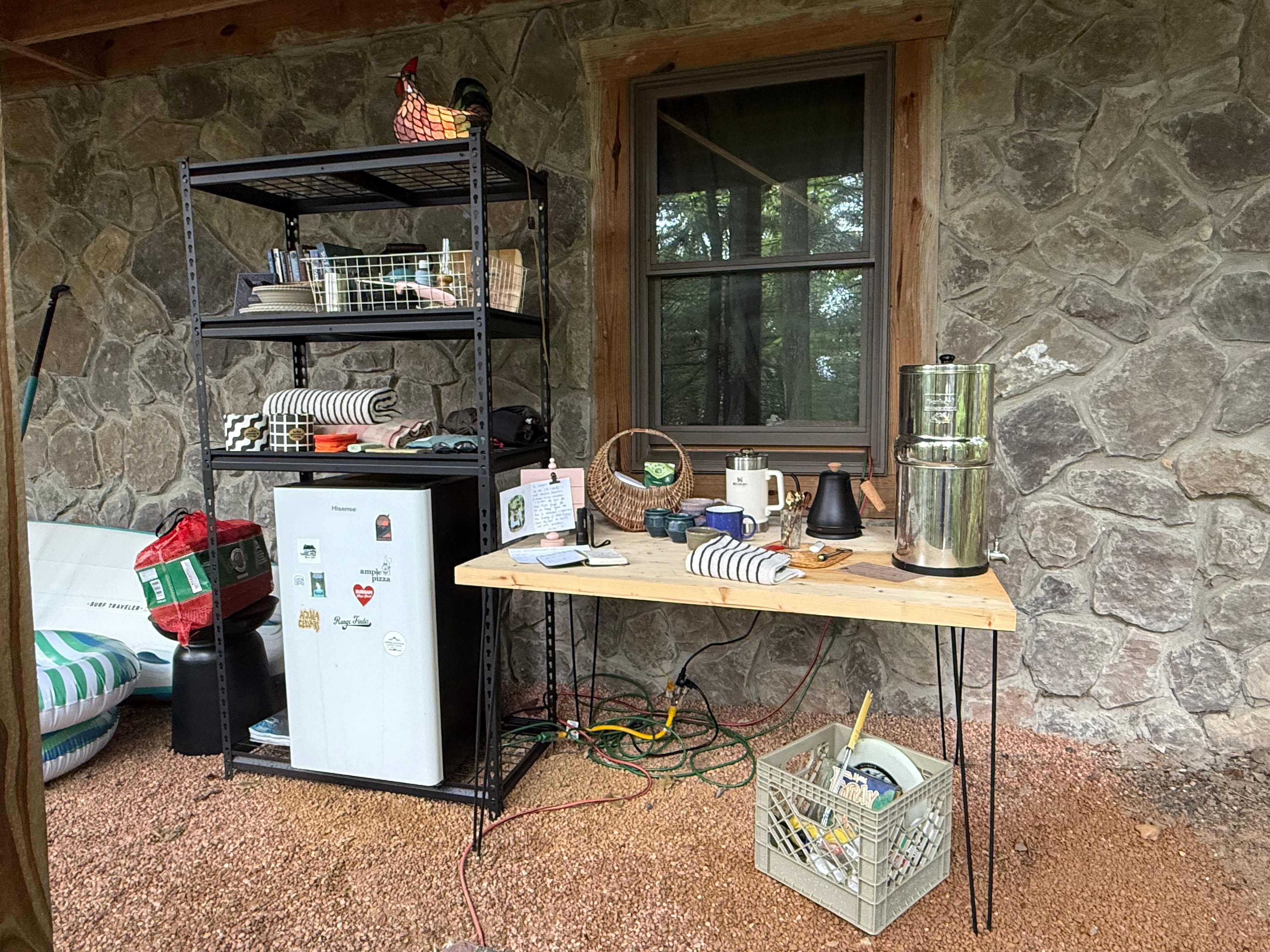 Camp Peak + Pine -- A Lakeside Nook
